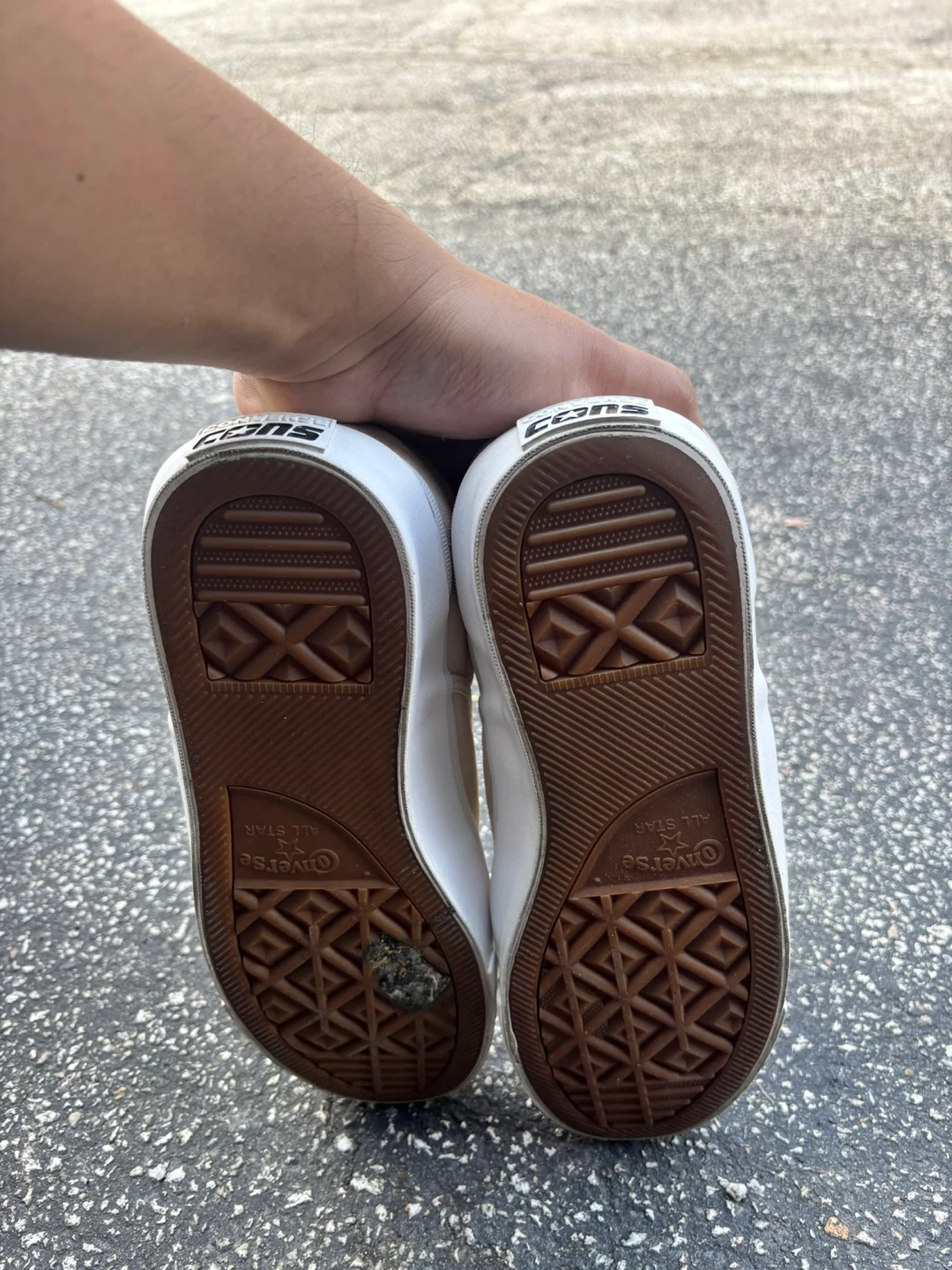 Converse CONS Suede Slip-On Shoes - Light Grey - photo 4