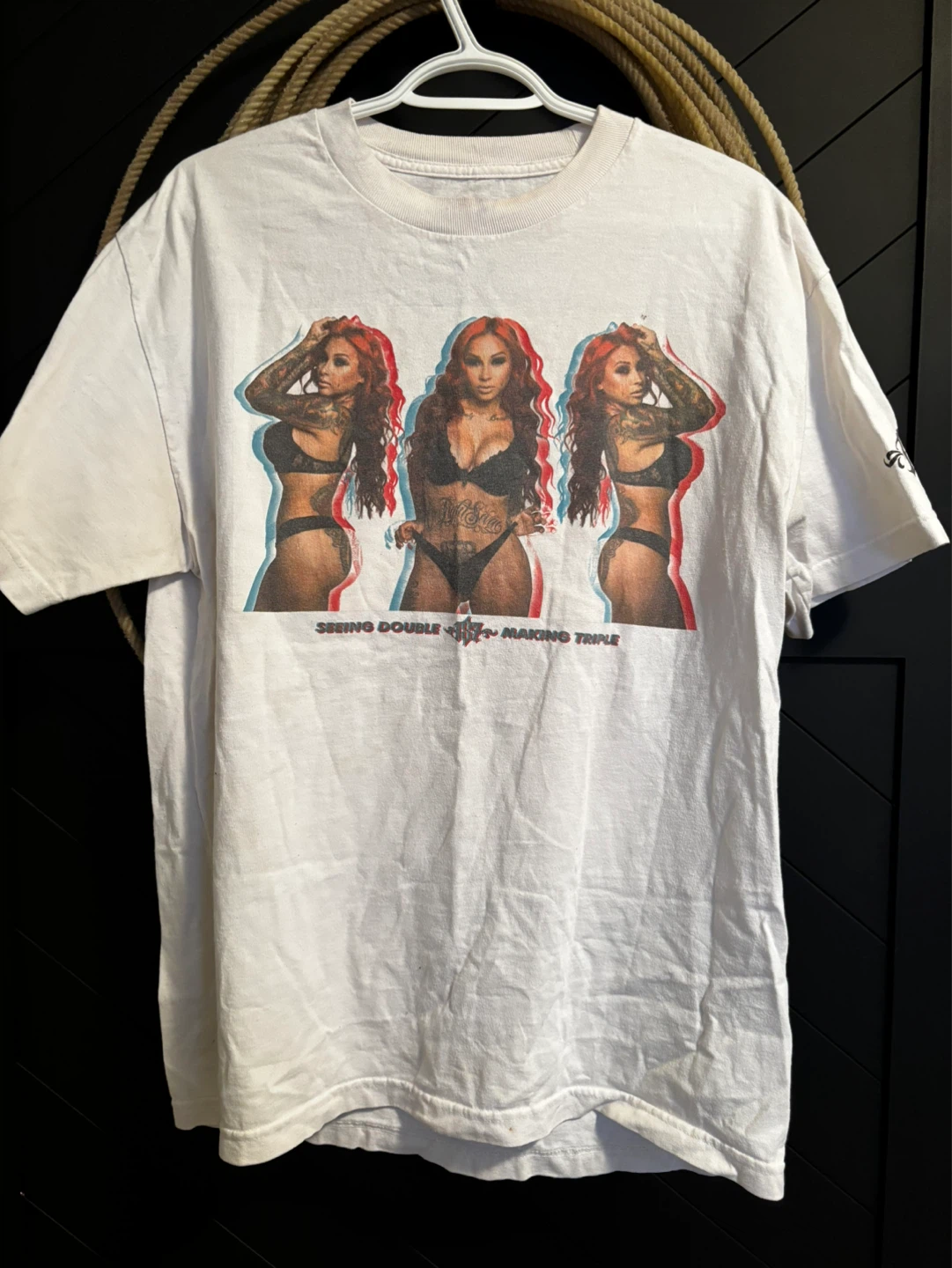 Seeing Double Making Triple Tee