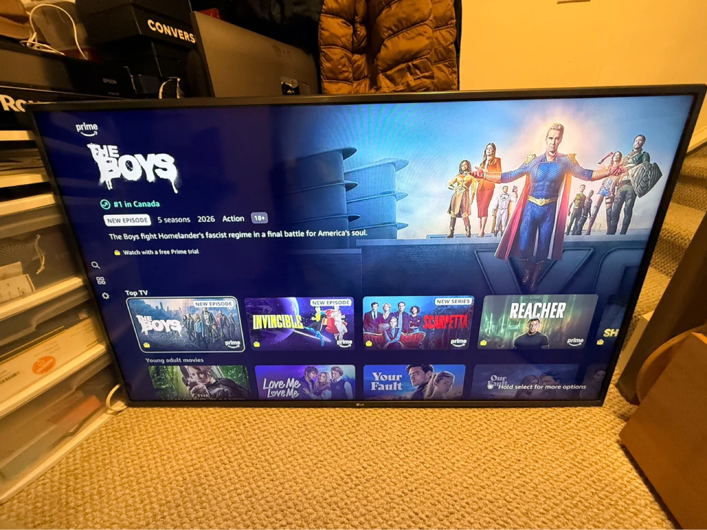 “60 LG Smart TV - photo 5