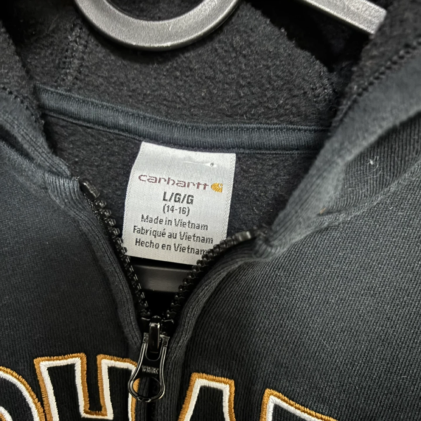 Carhartt Zip-Up Hoodie - L/G (14-16) youth - photo 2