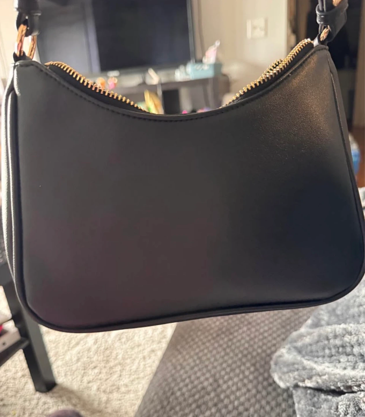 Poppy & Peonies Black soirée purse - photo 4