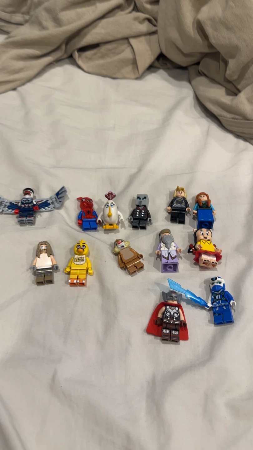 Assorted LEGO Minifigures Collection