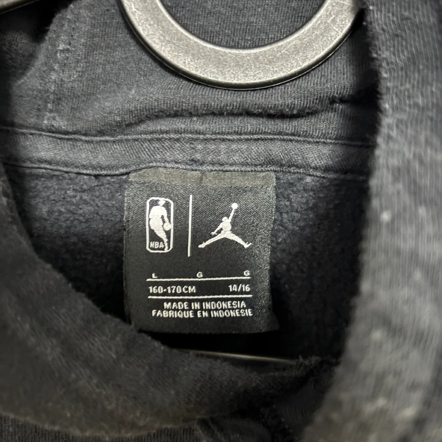 Jordan NBA Toronto Raptors Hoodie - Black - photo 3