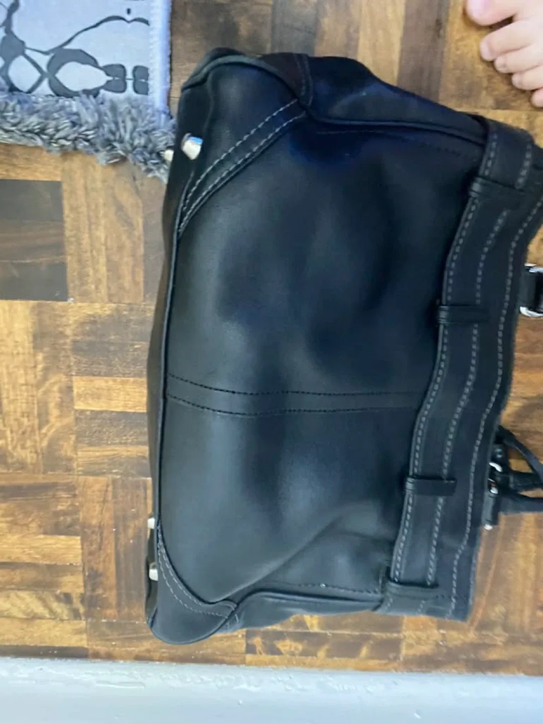 Coach Leather Tote Bag - photo 3