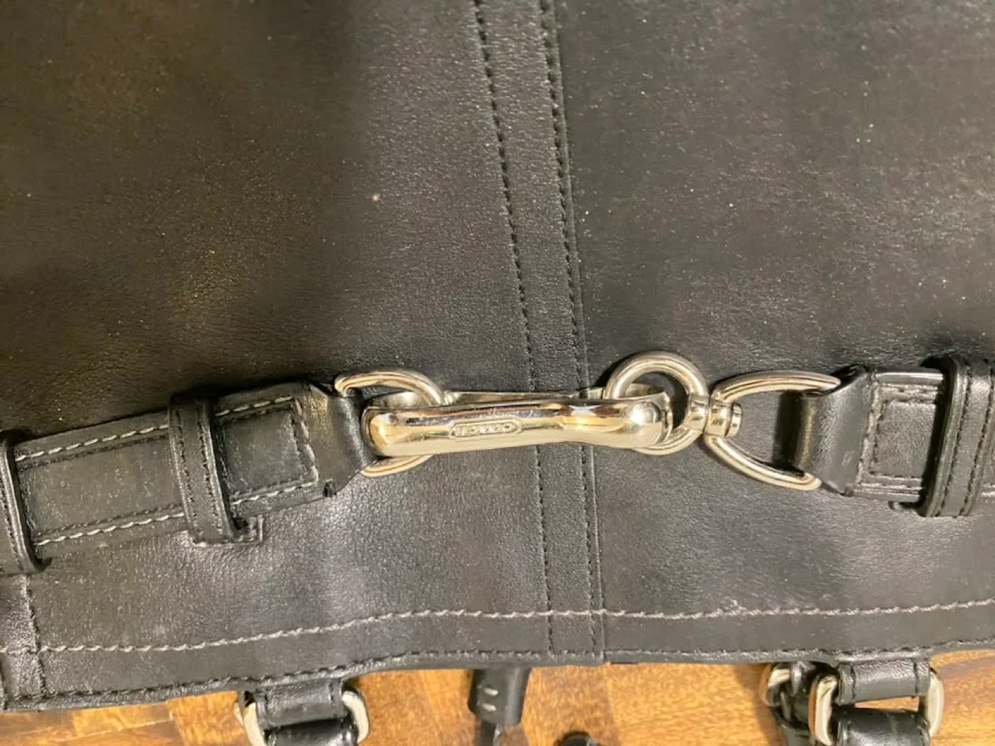 Coach Leather Tote Bag - photo 5