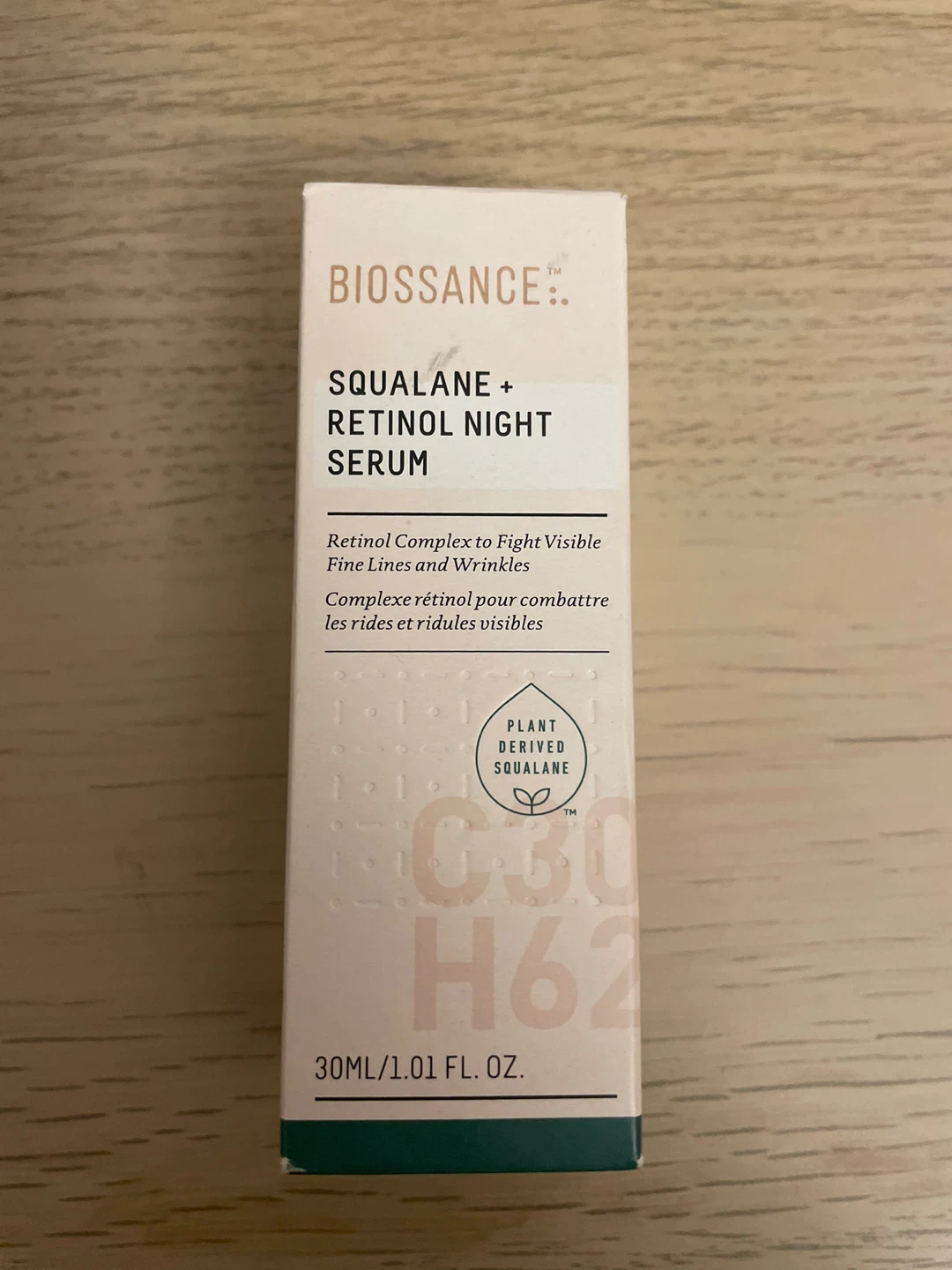 Biossance Squalane + Retinol Night Serum 30ml