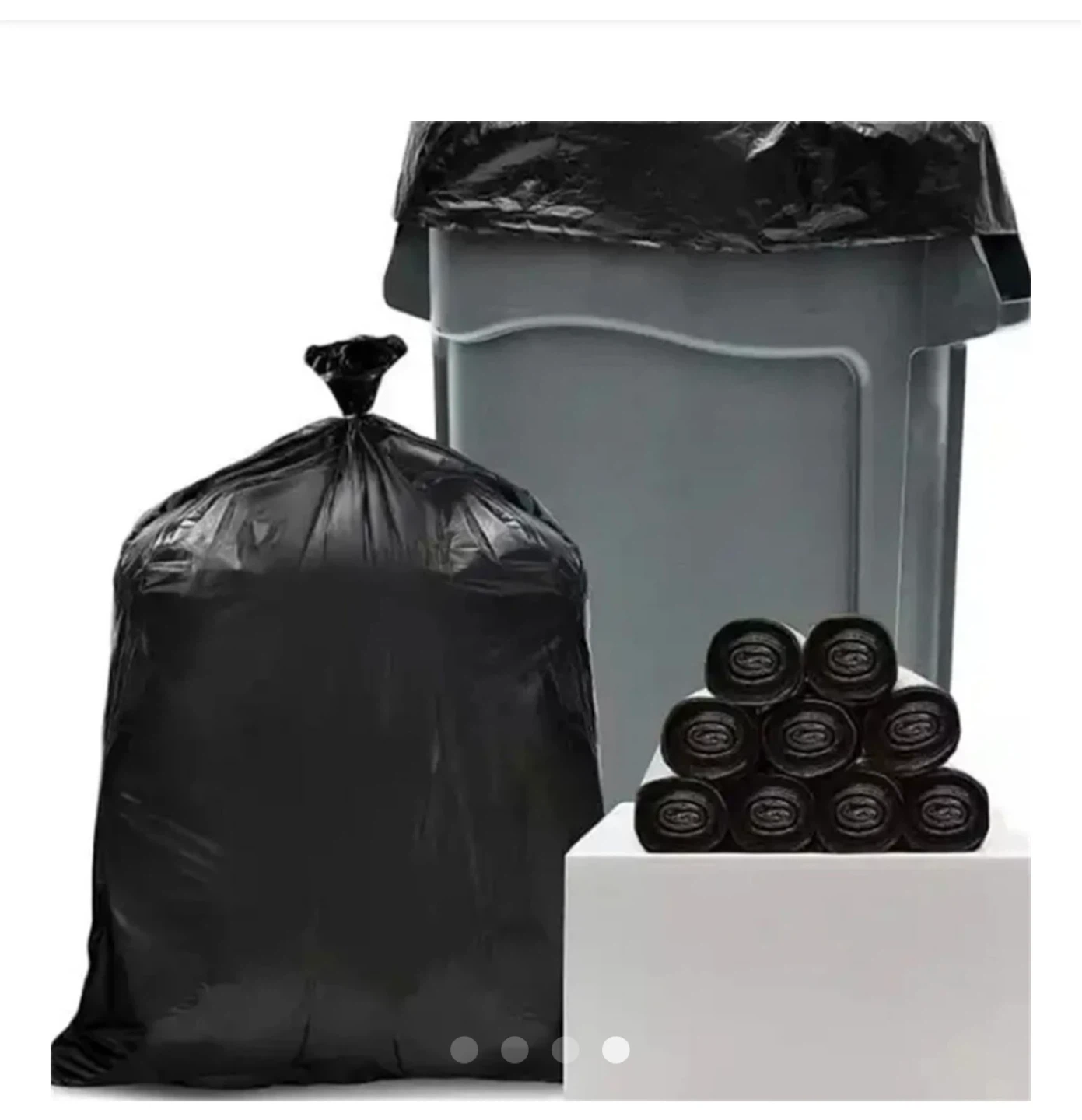 58 gallon HD Black Trash Bags