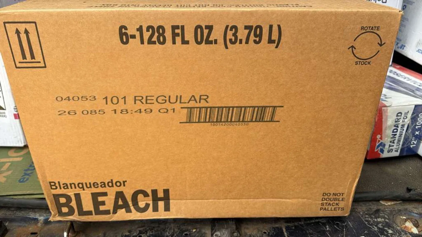 Clorox Bleach box of 6