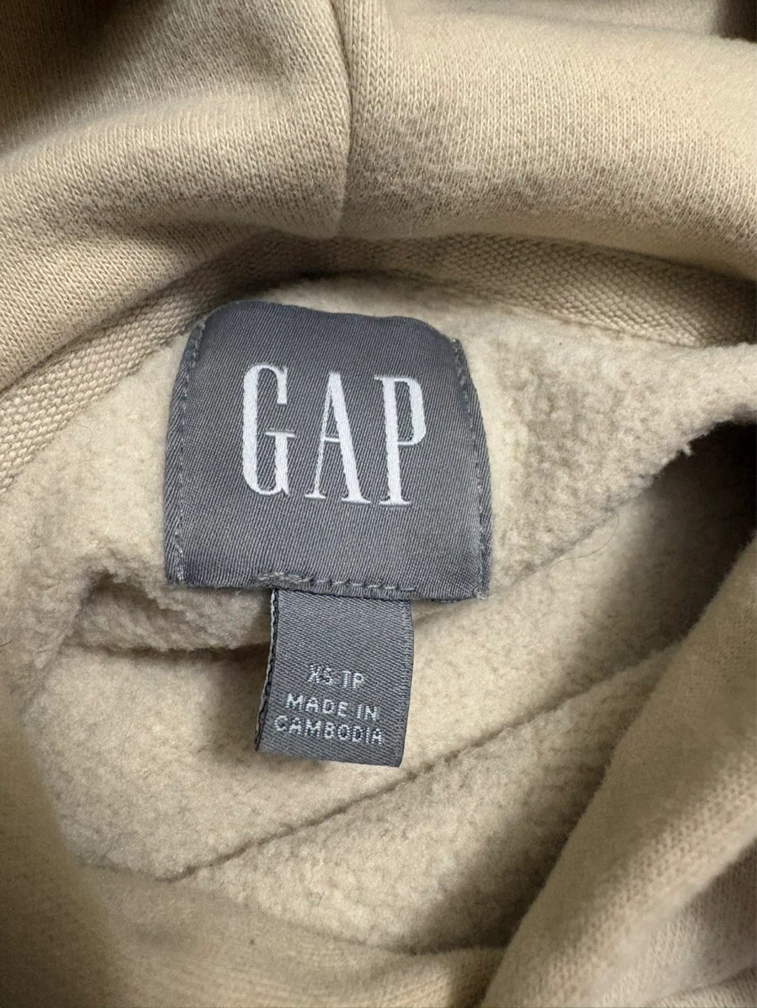 GAP Hoodie XS TP Beige - photo 2