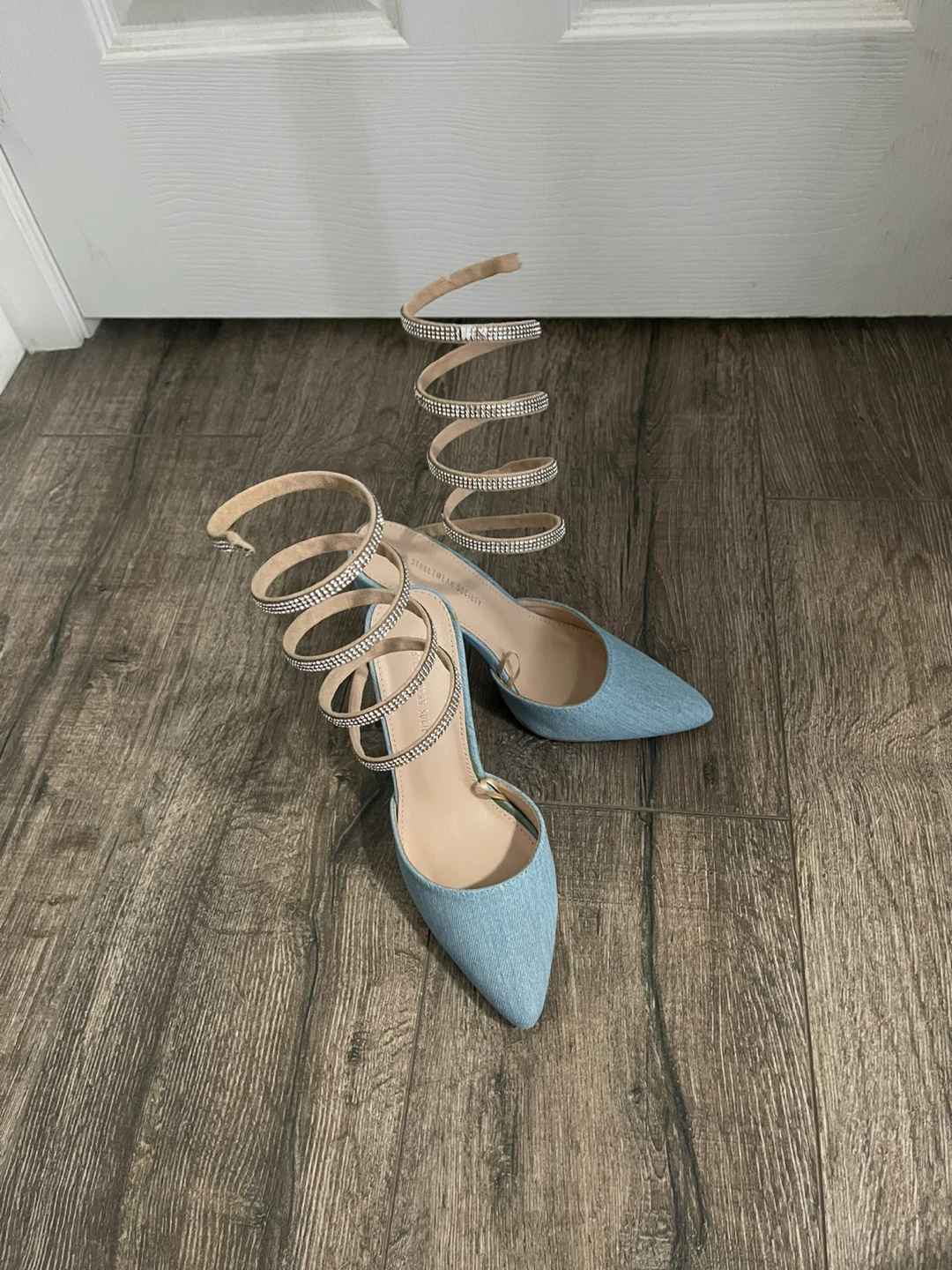 Denim Heels