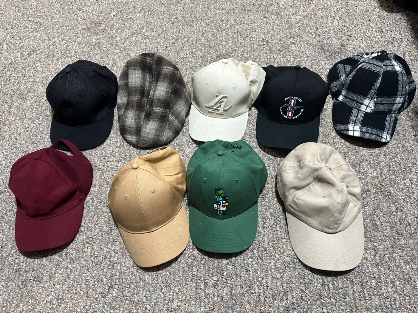 Assorted Baseball Caps