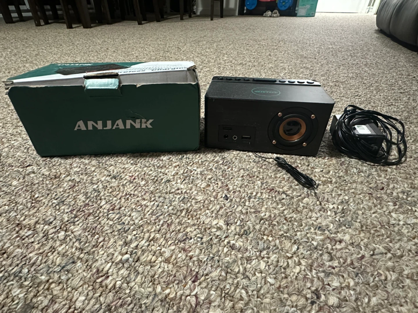 Anjank Portable Bluetooth Speaker with Charger