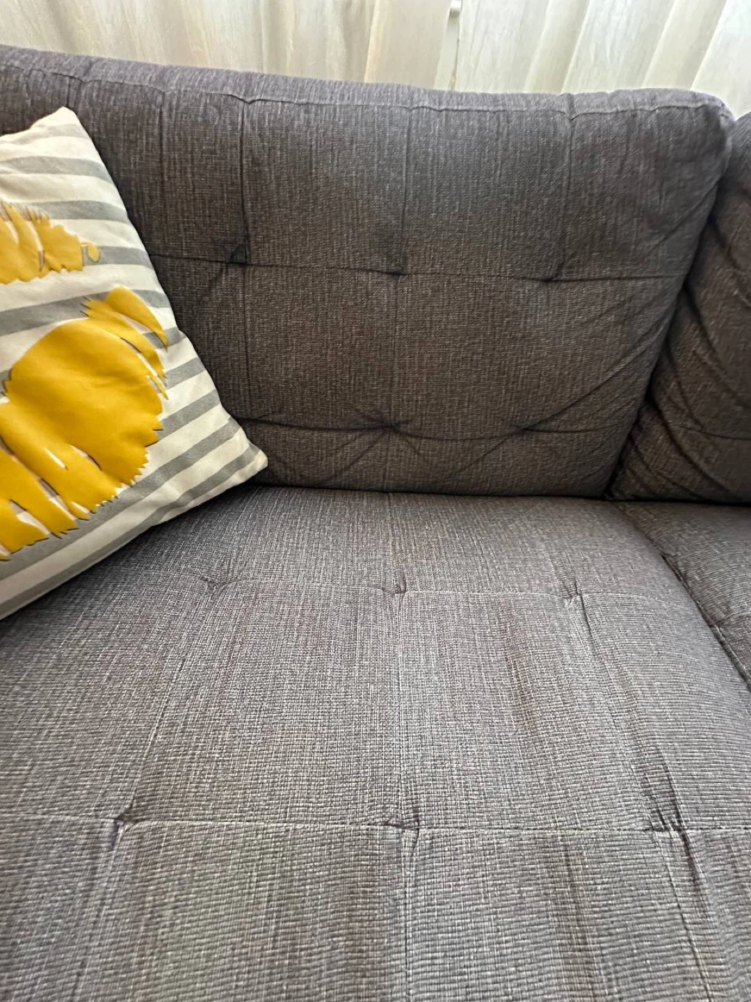 Grey Loveseat + Sofa - photo 3