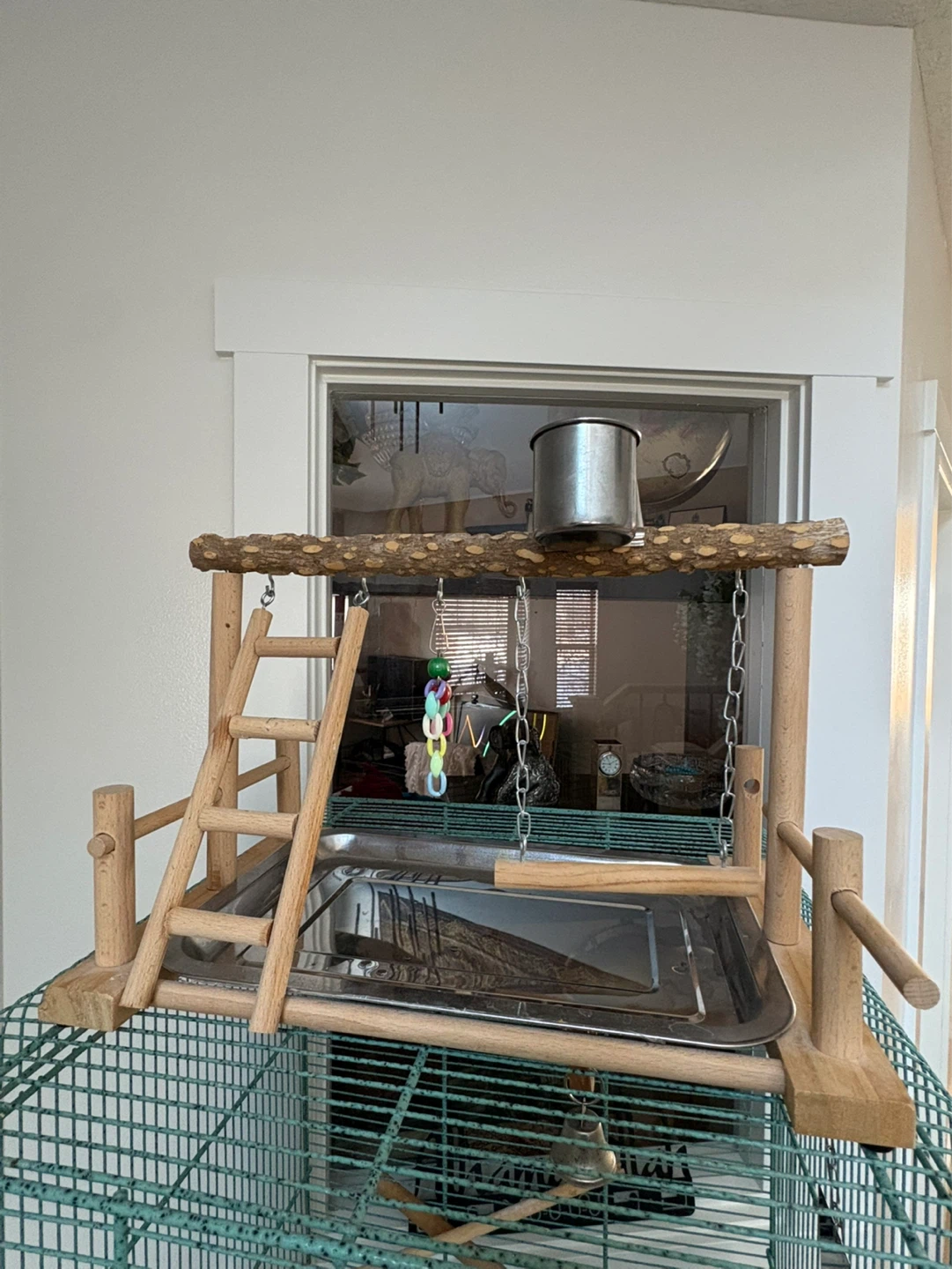 Large Bird Cage with Accessories - photo 4
