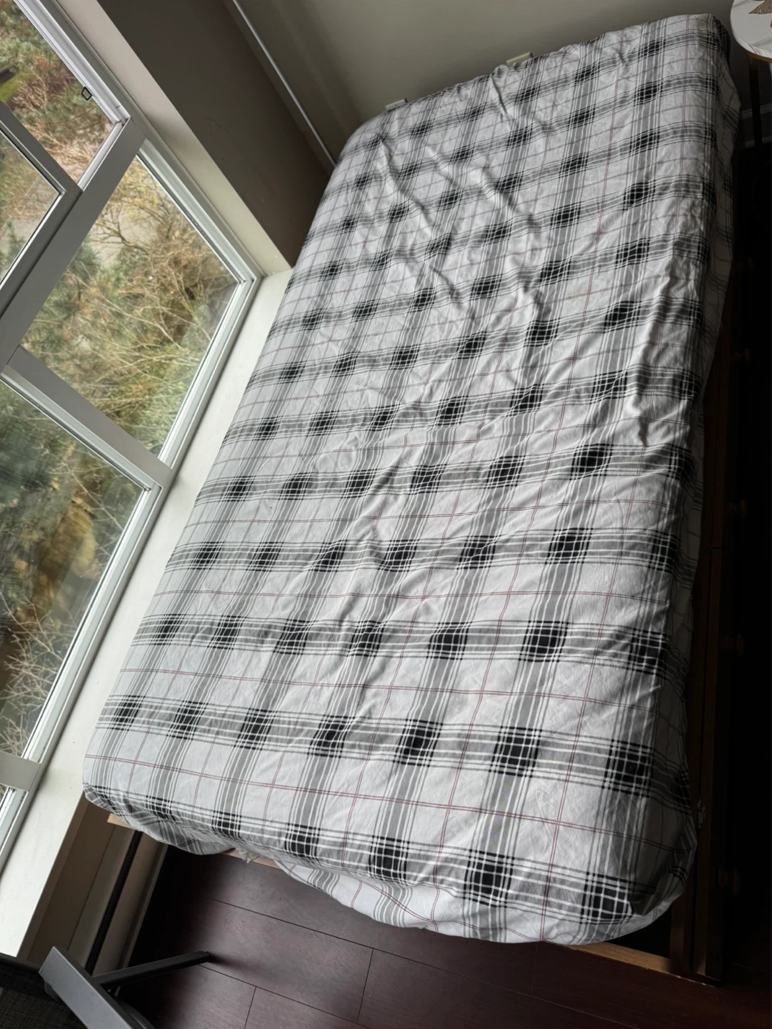 Twin Bed Frame with Drawers and mattress - photo 3
