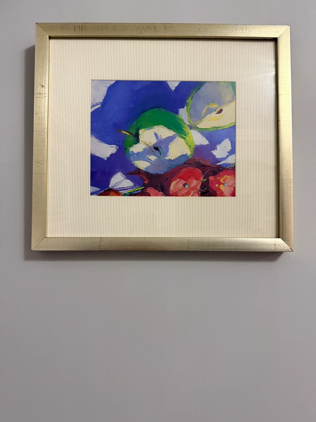 Framed Still Life Art Print of Fruit - photo 2