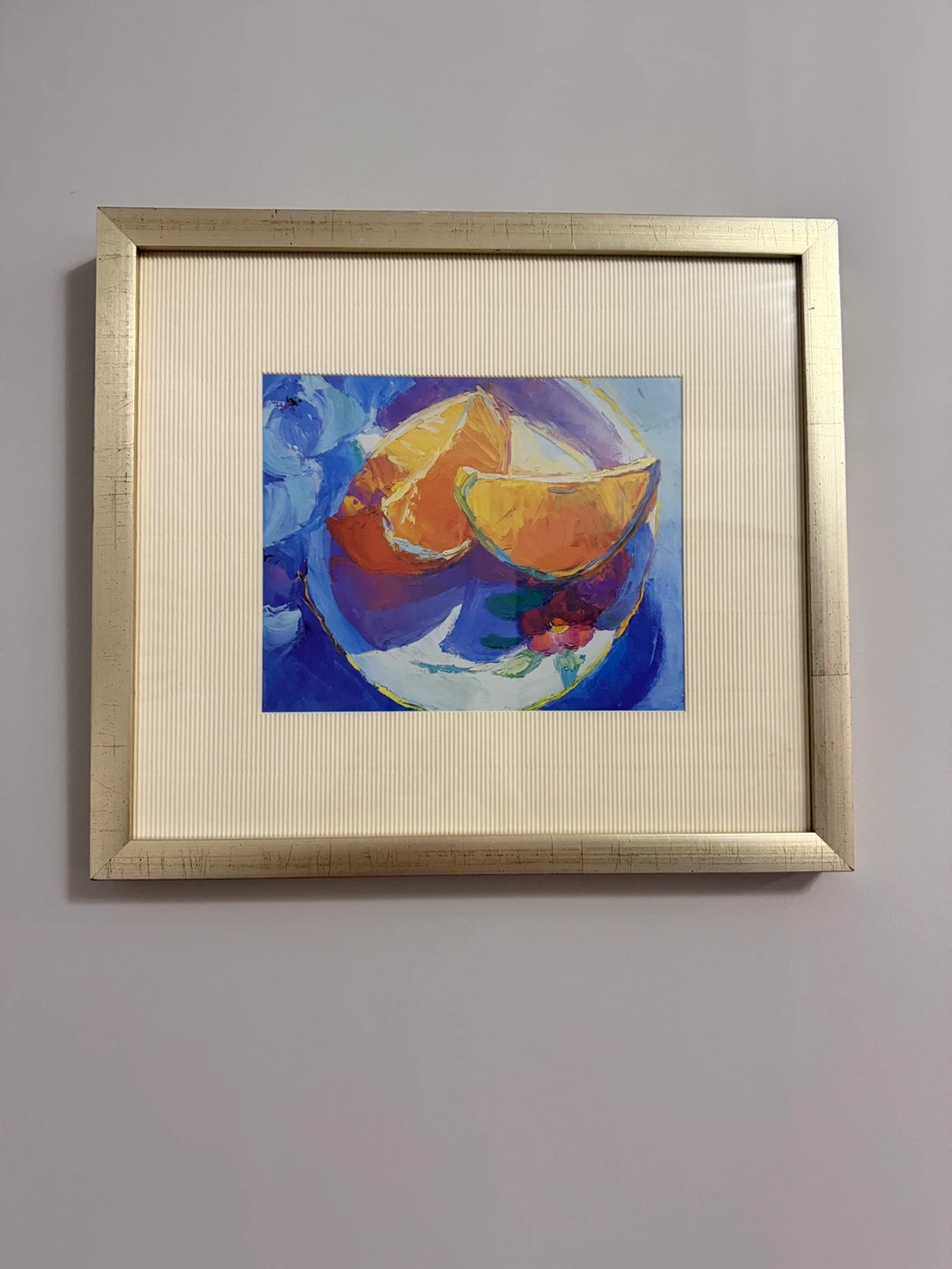 Framed Still Life Art Print of Fruit