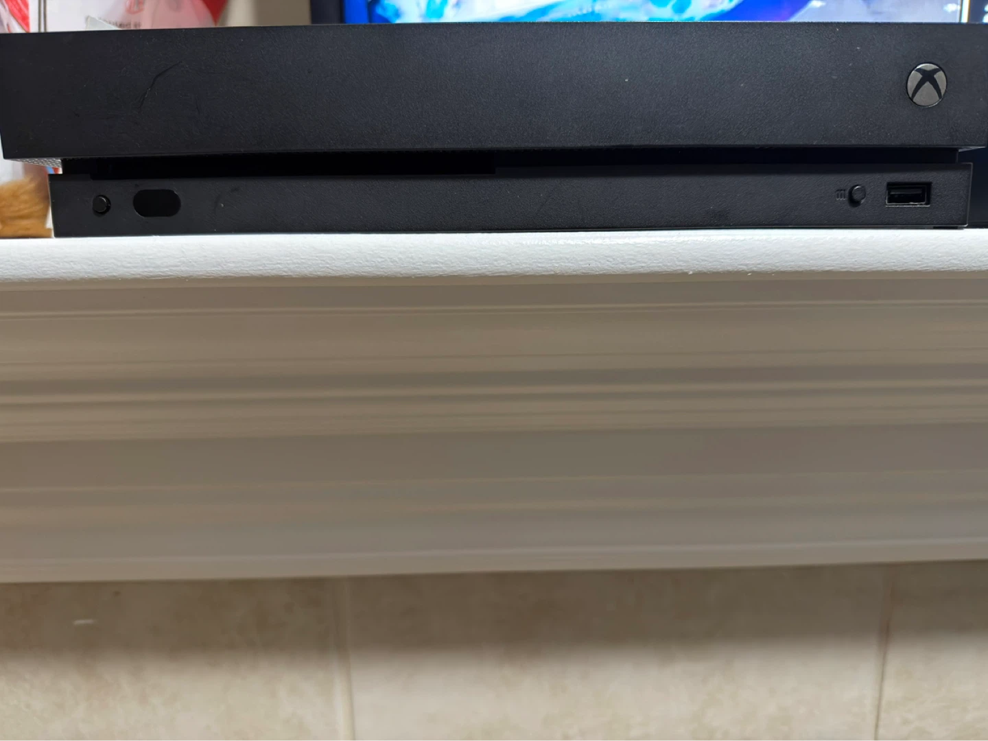 Xbox one x with 3 controllers