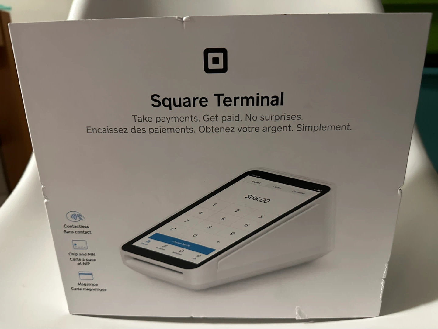 Brand new Square Terminal - White