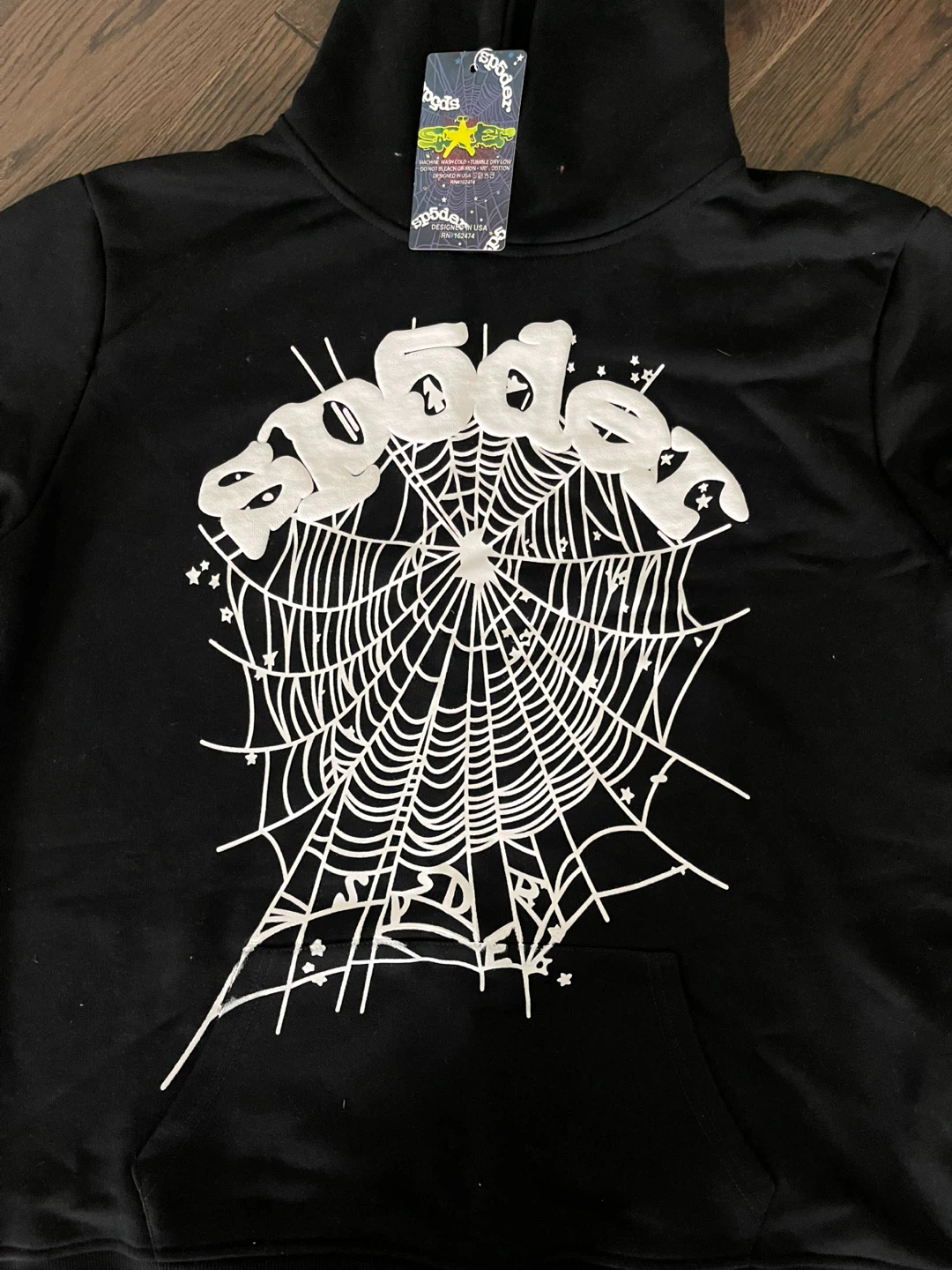 Spider Worldwide Black Hoodie