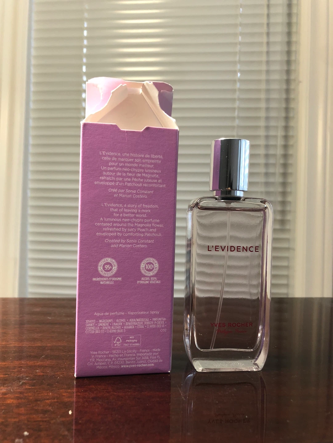 Yves Rocher L'Evidence Eau de Parfum for Women 50ml
