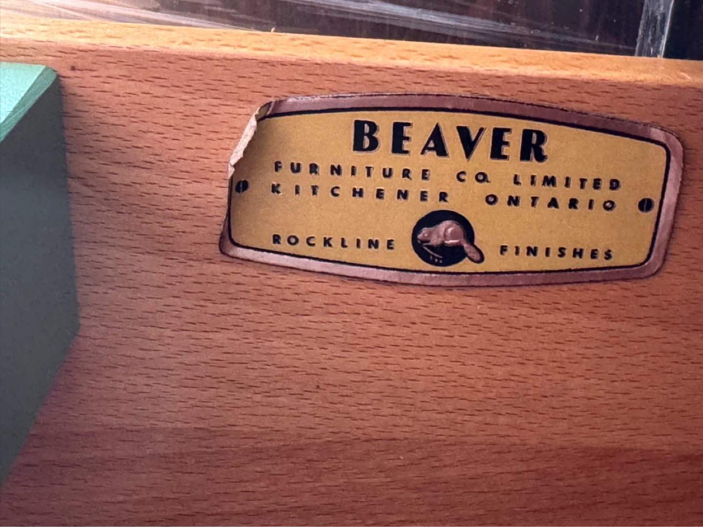 Beaver Furniture Co. dresser with mirror - photo 5