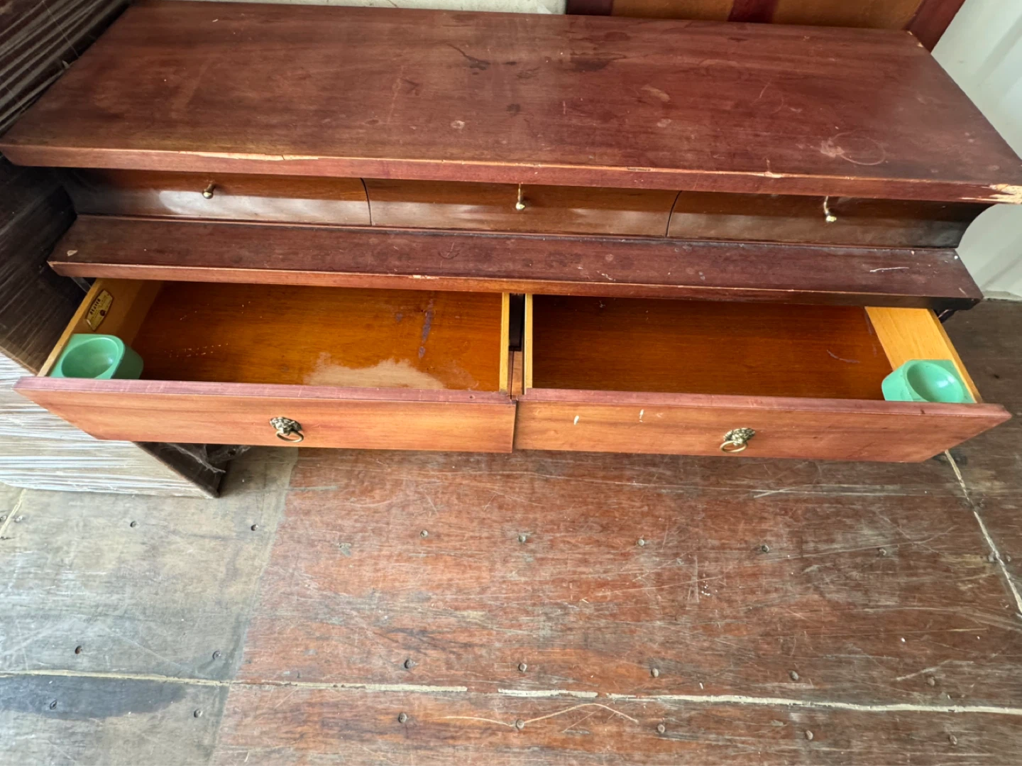 Beaver Furniture Co. dresser with mirror - photo 4