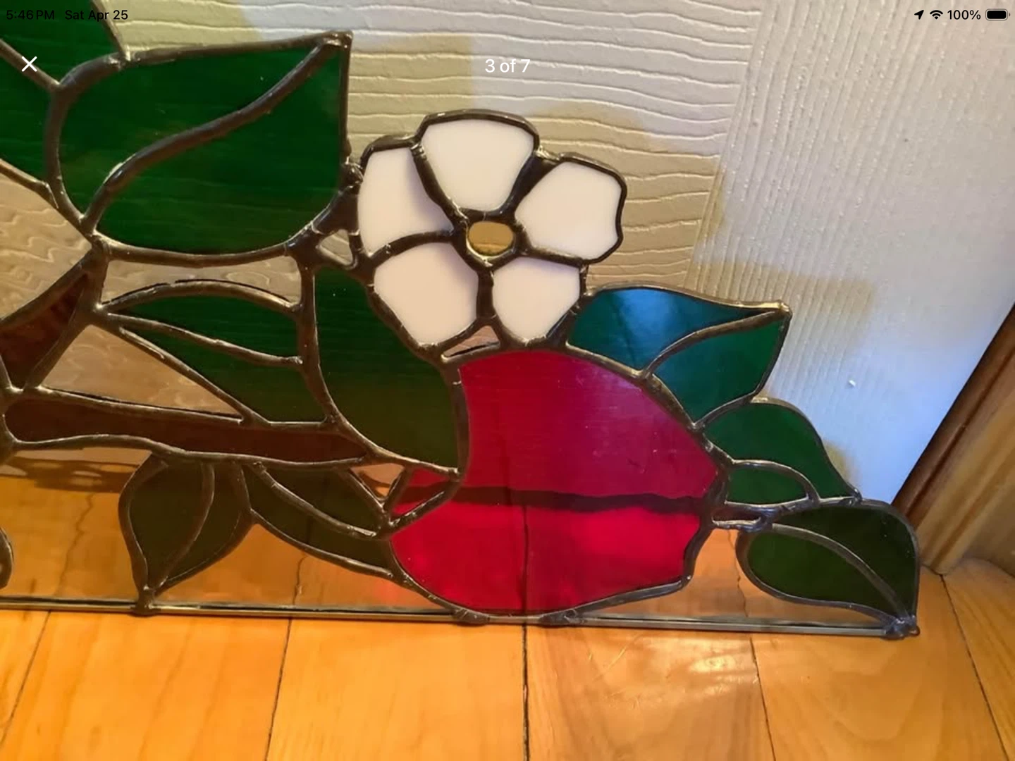 Vintage Stained Glass Panels 🐞 - photo 3