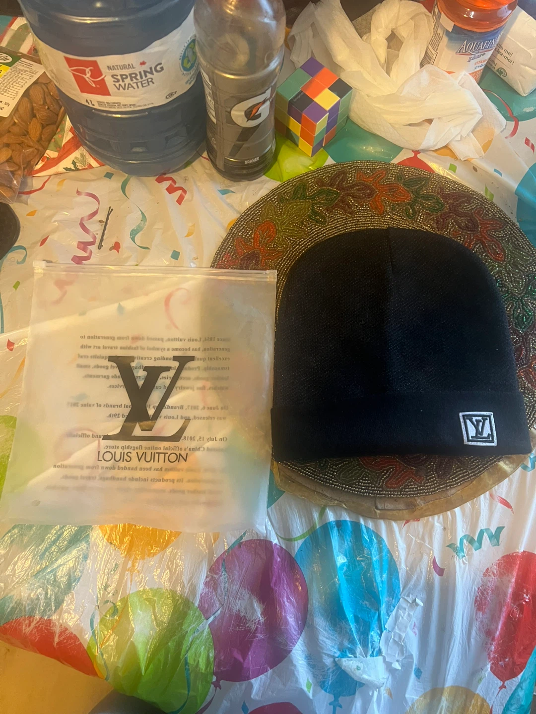 Louis Vuitton Black Beanie - photo 5