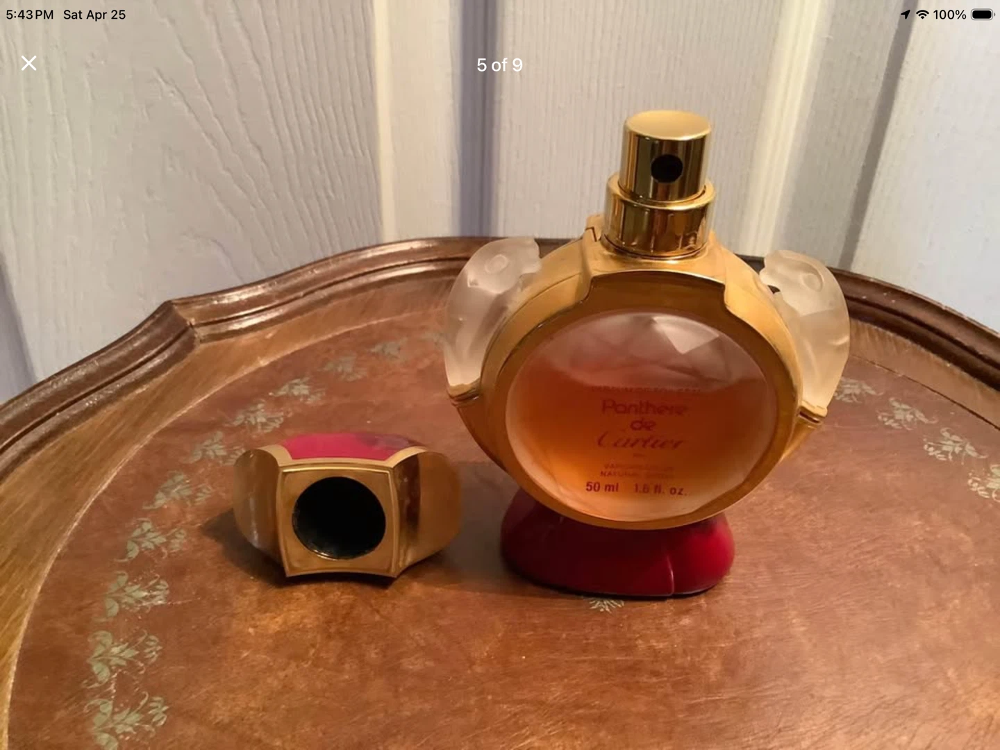 Vtg Panthere de Cartier Parfum de Toilette Perfume 🐞 - photo 5