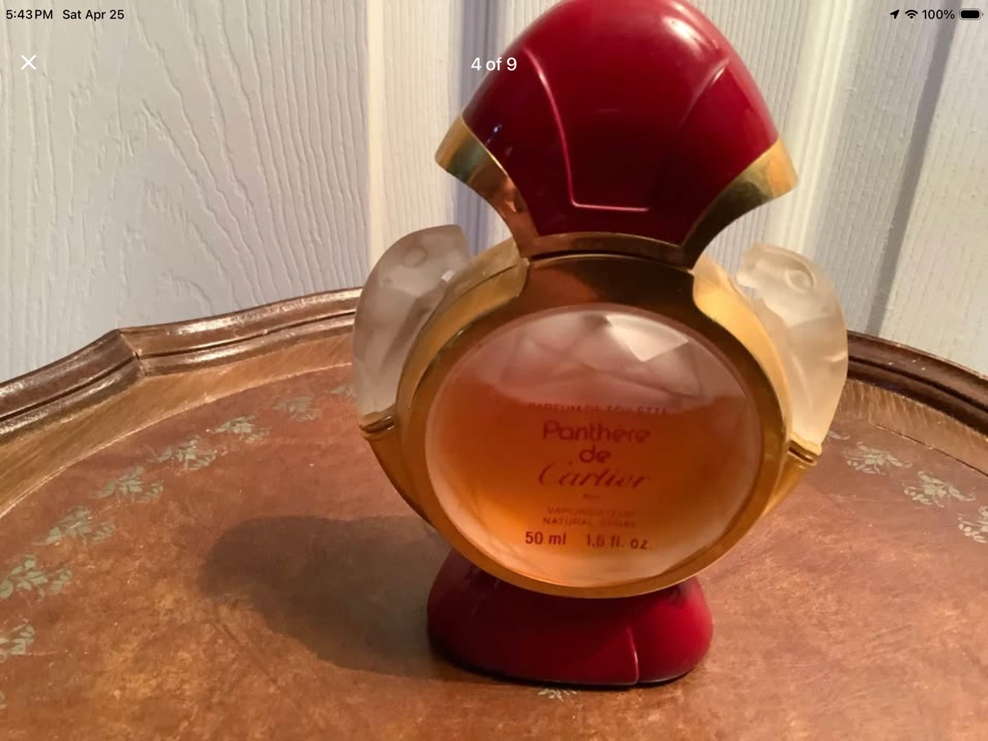Vtg Panthere de Cartier Parfum de Toilette Perfume 🐞 - photo 4