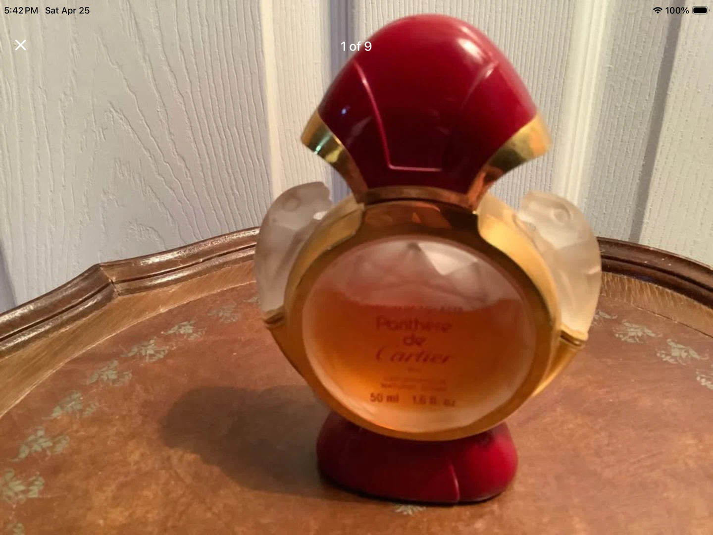 Vtg Panthere de Cartier Parfum de Toilette Perfume 🐞