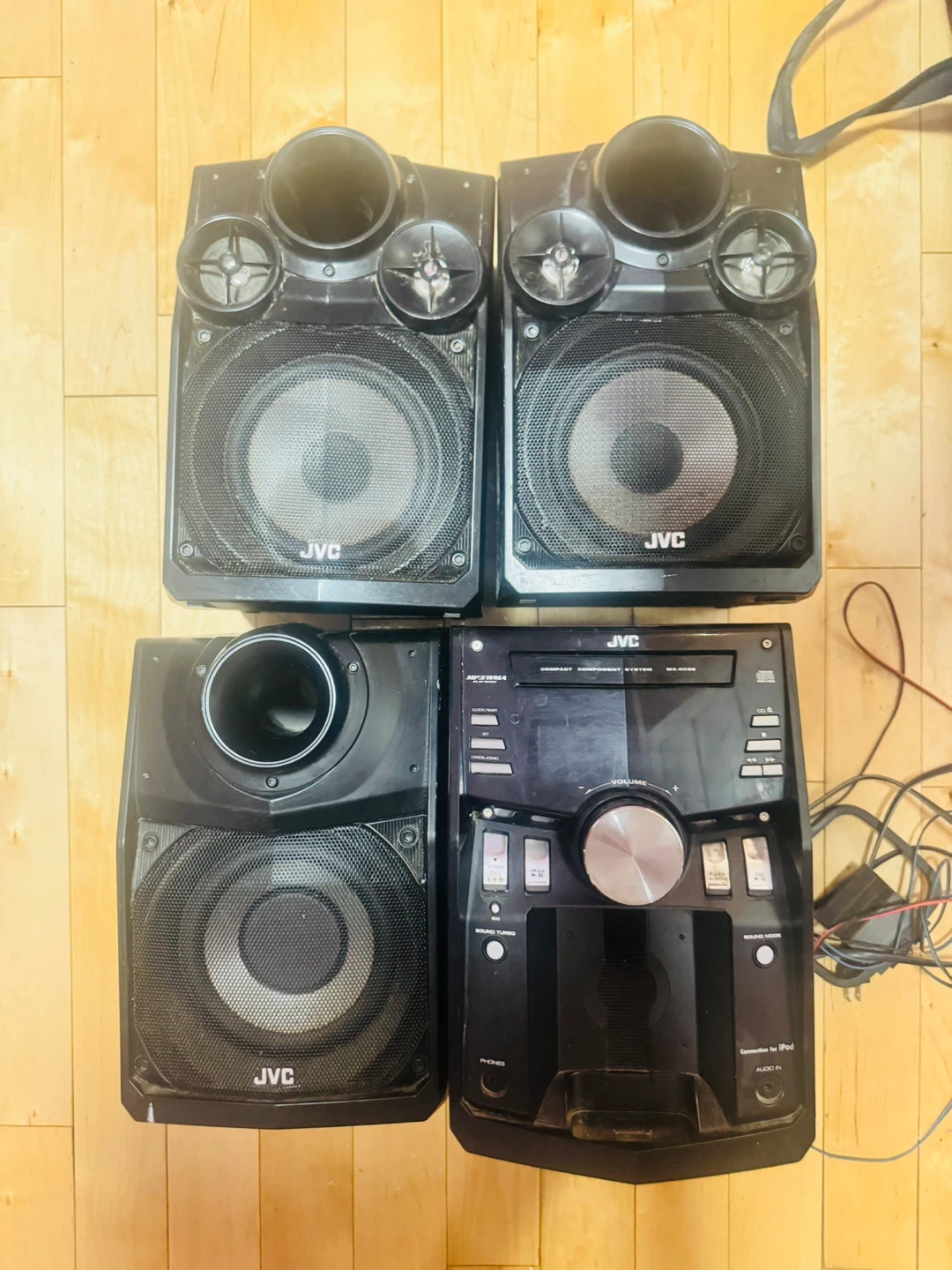 Système de son JVC avec 2 haut-parleurs - photo 2
