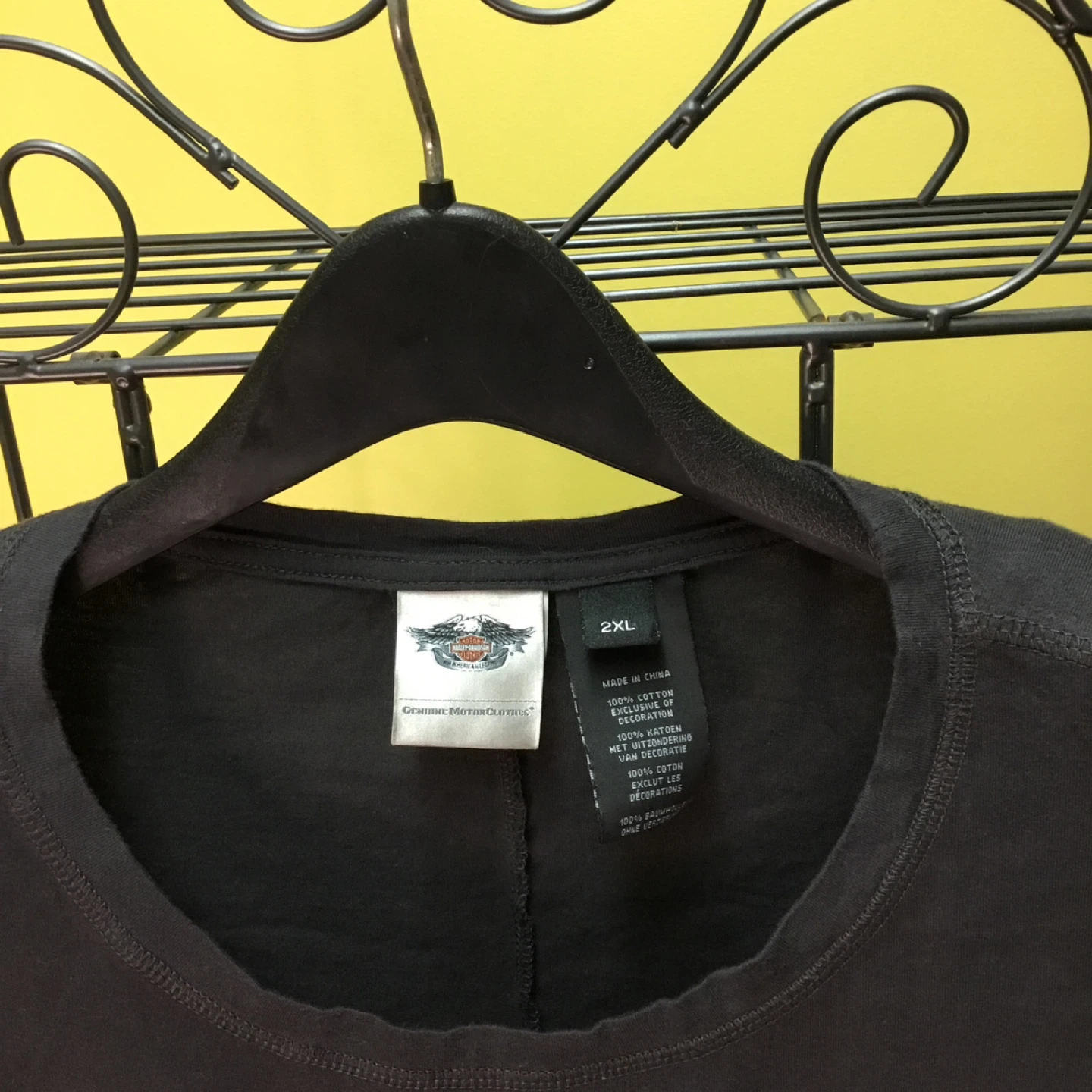 Harley Davidson Black Graphic T-Shirt Size 2XL - photo 3