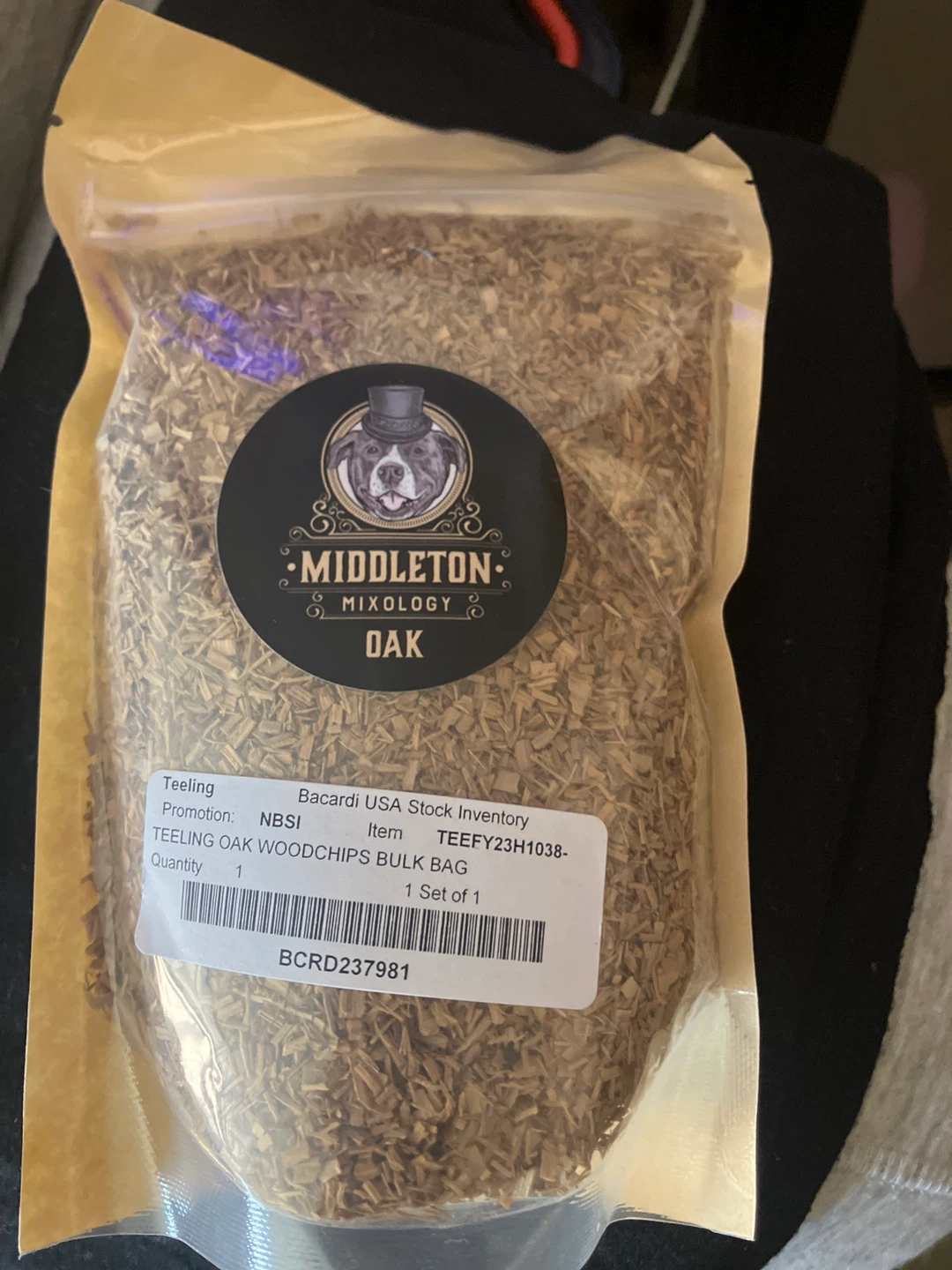 Middleton Mixology Teeling Oak Woodchips Bulk Bag