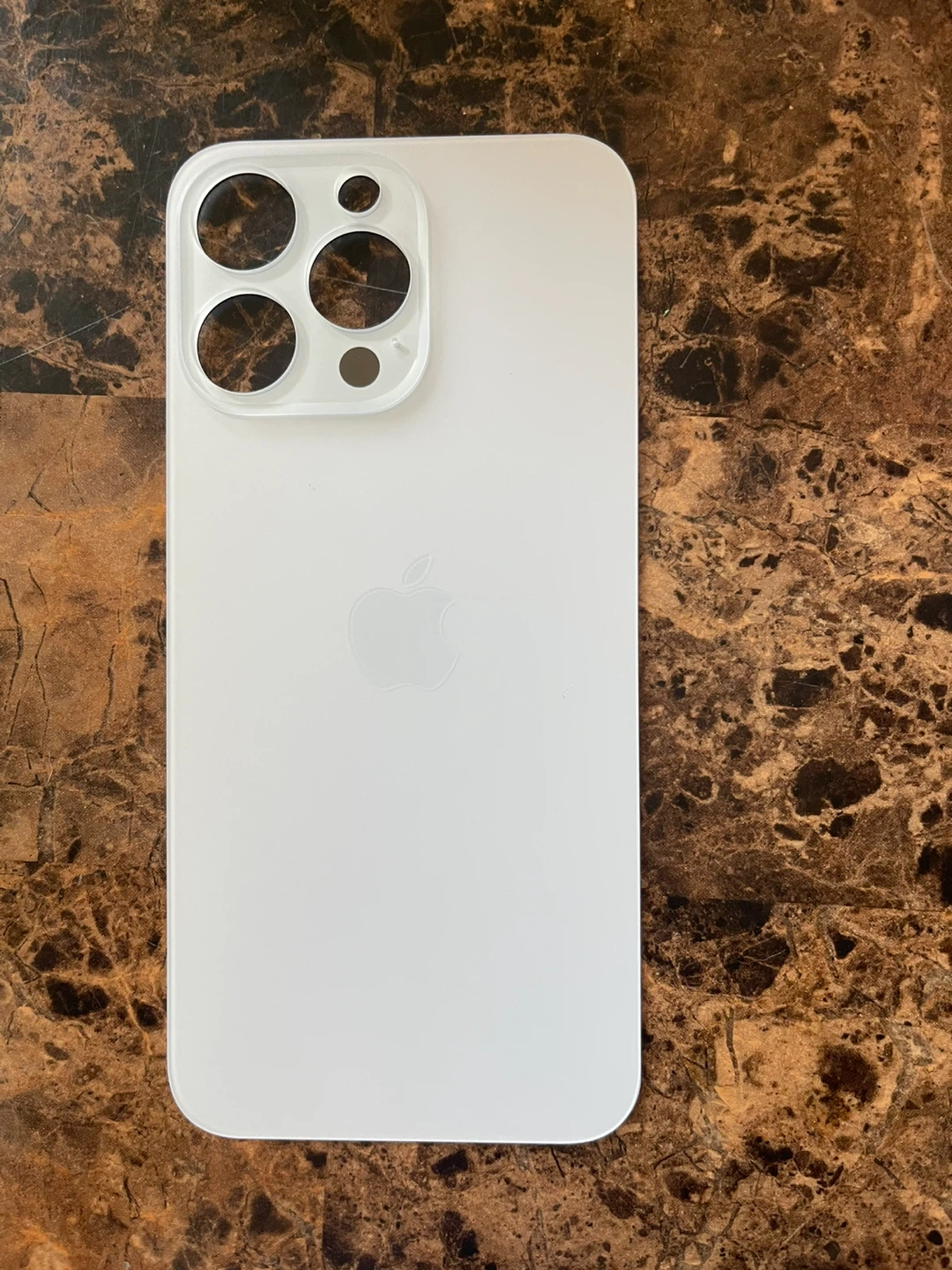 iPhone 15 Pro Max  Back Glass   (White) - photo 2