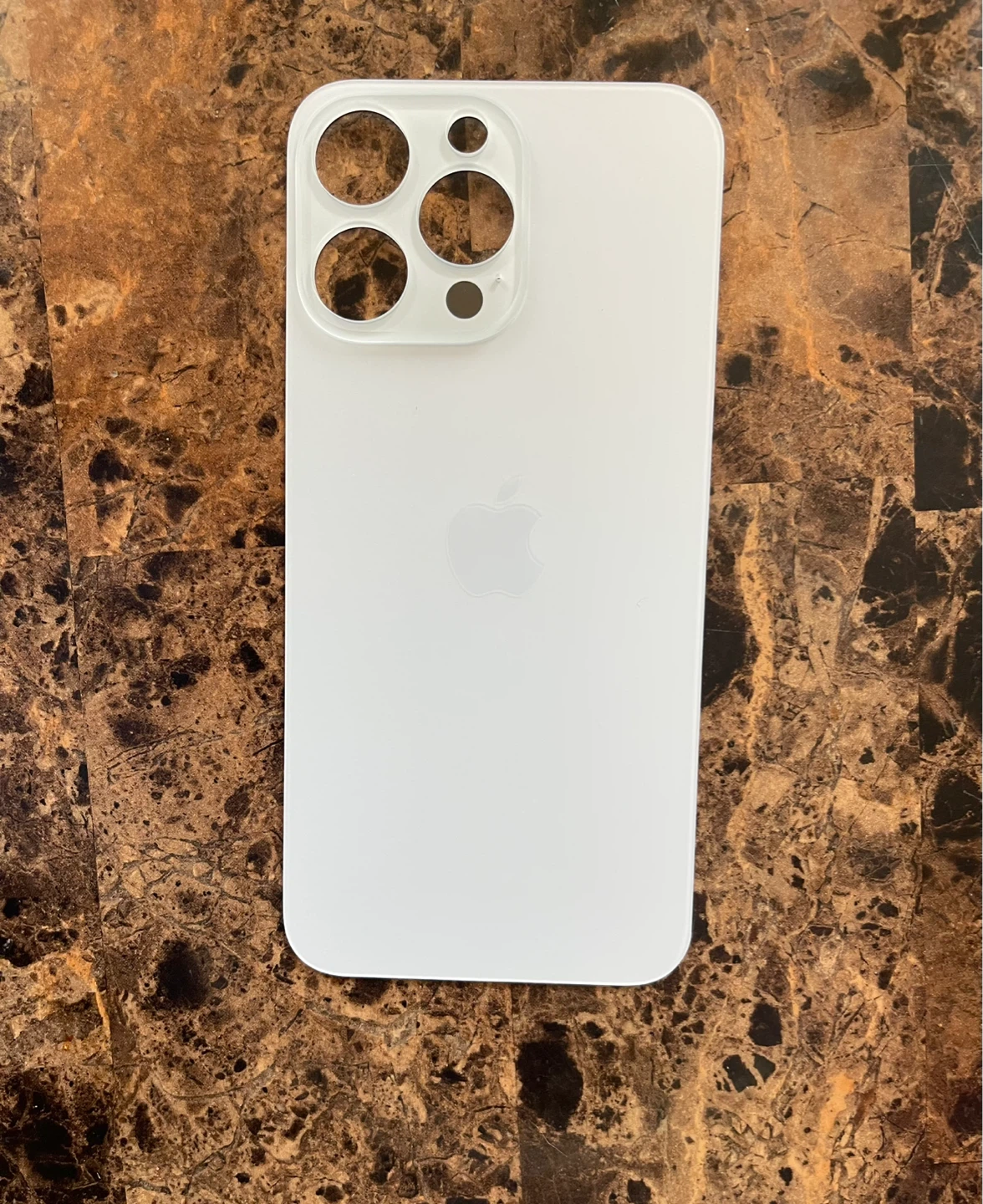 iPhone 15 Pro Max  Back Glass   (White)