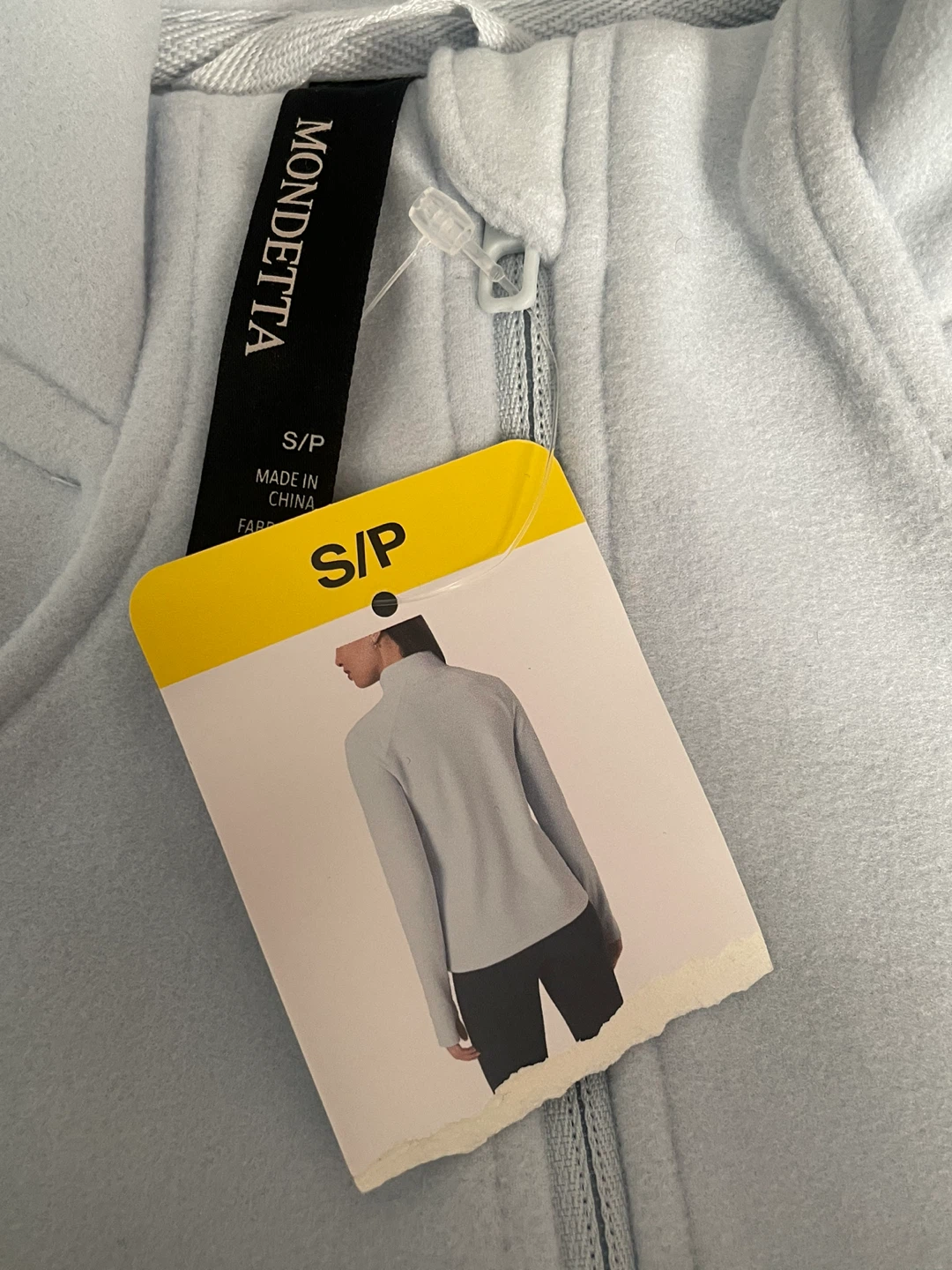 Mondetta Women's Quarter Zip Pullover Shirt White Size S/P - photo 3