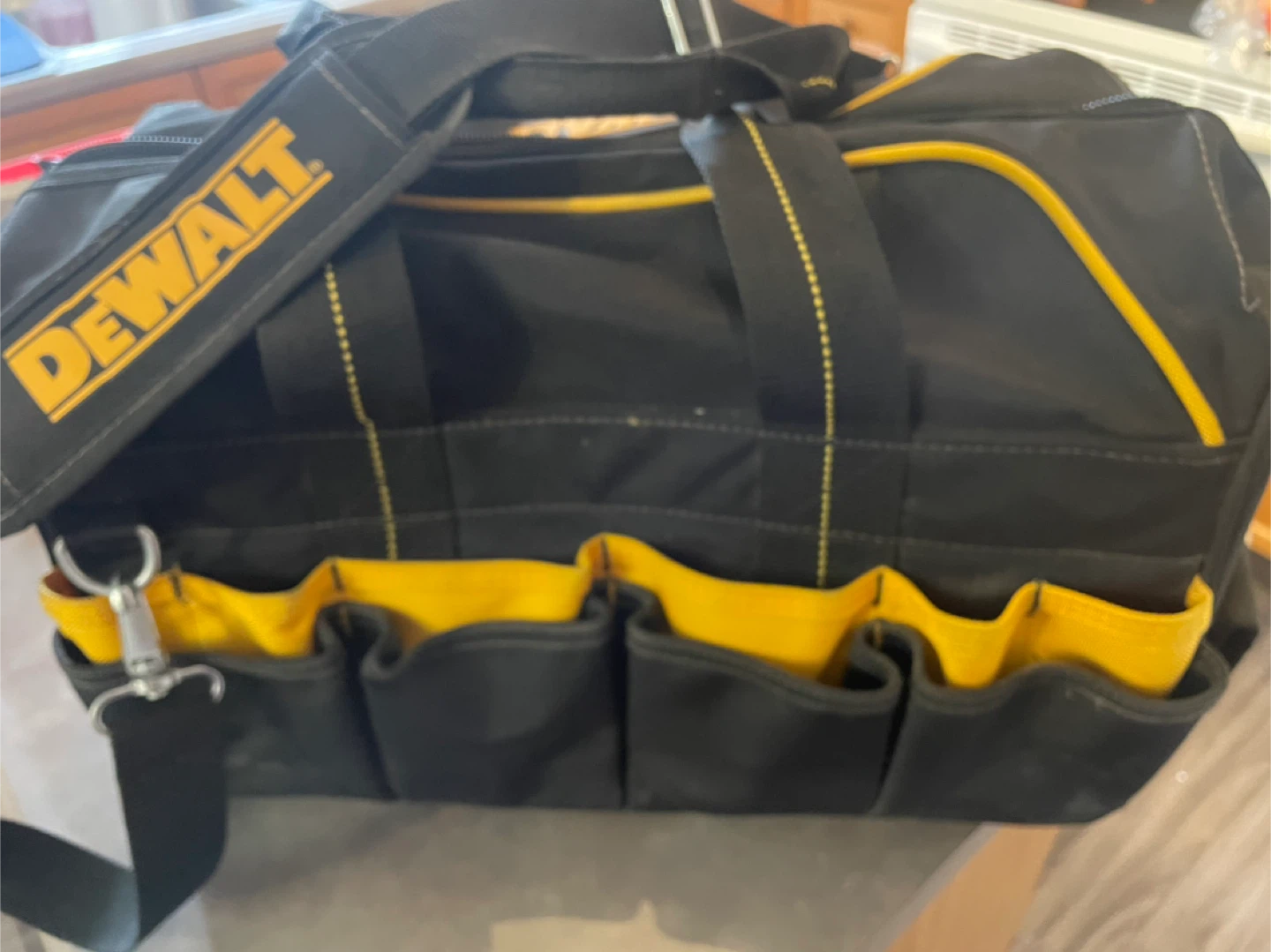 DeWalt Black and Yellow Tool Bag