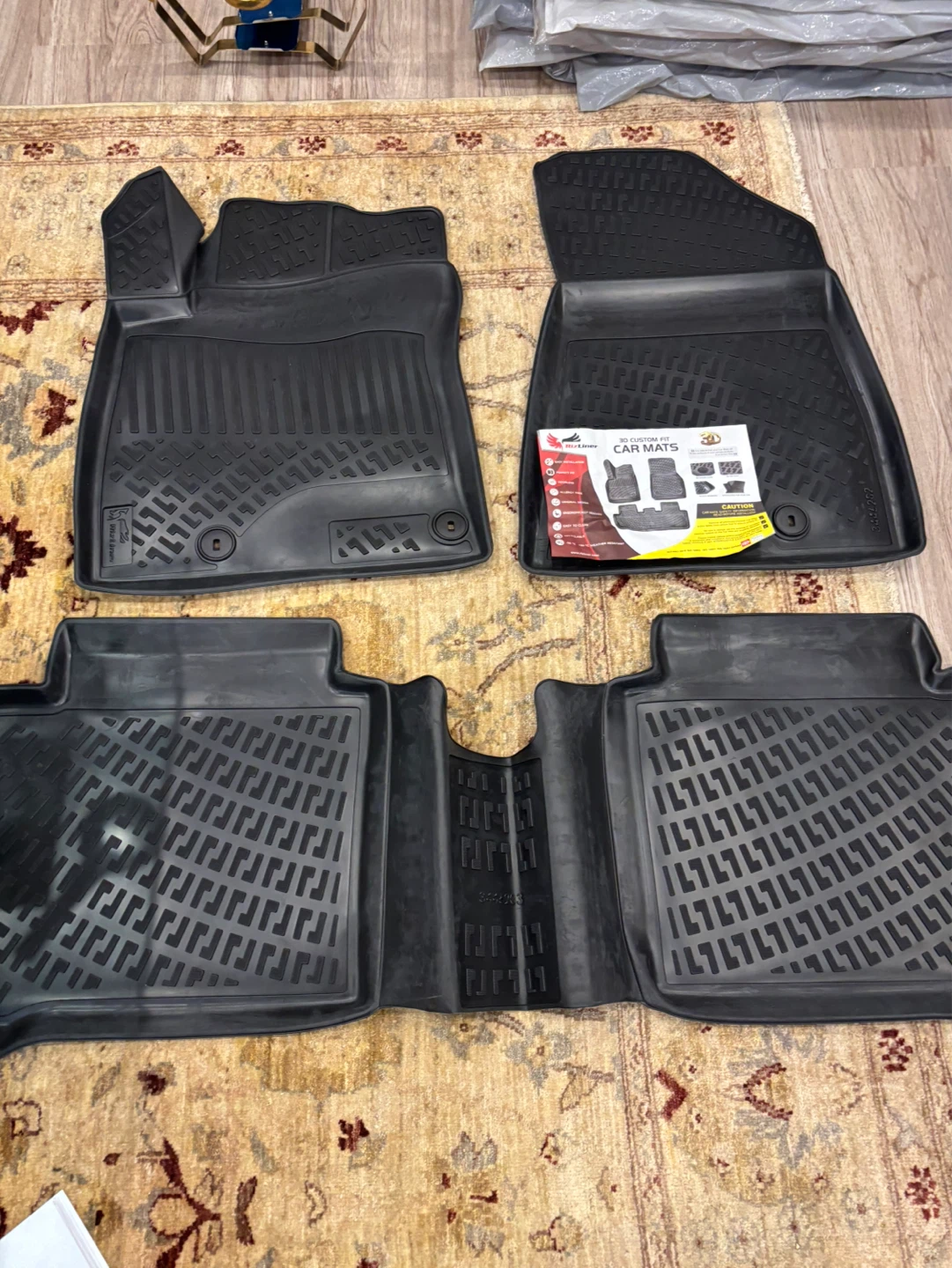 Custom Fit All-Weather Floor Mats for Kia Niro 2023-2024 - photo 2