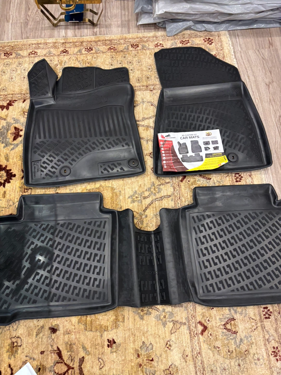 Custom Fit All-Weather Floor Mats for Kia Niro 2023-2024 - photo 3