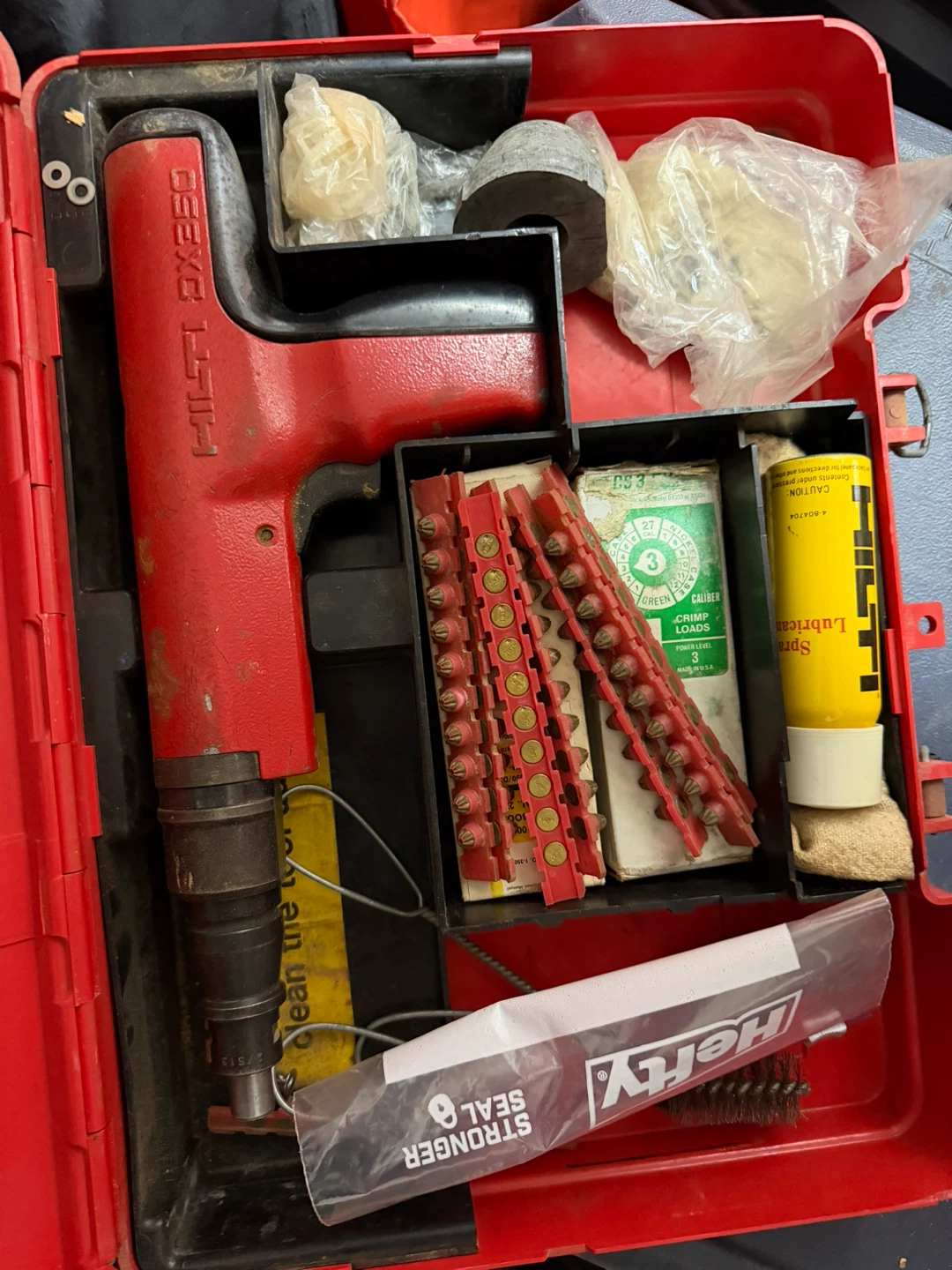Hilti DX 350 Powder-Actuated Tool Kit