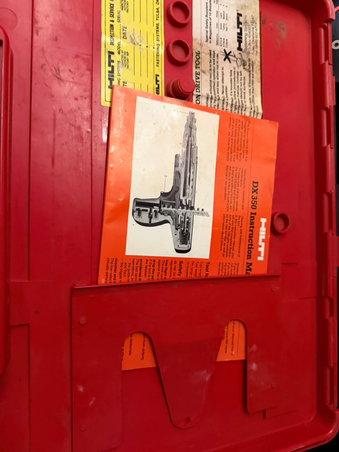 Hilti DX 350 Powder-Actuated Tool Kit - photo 4