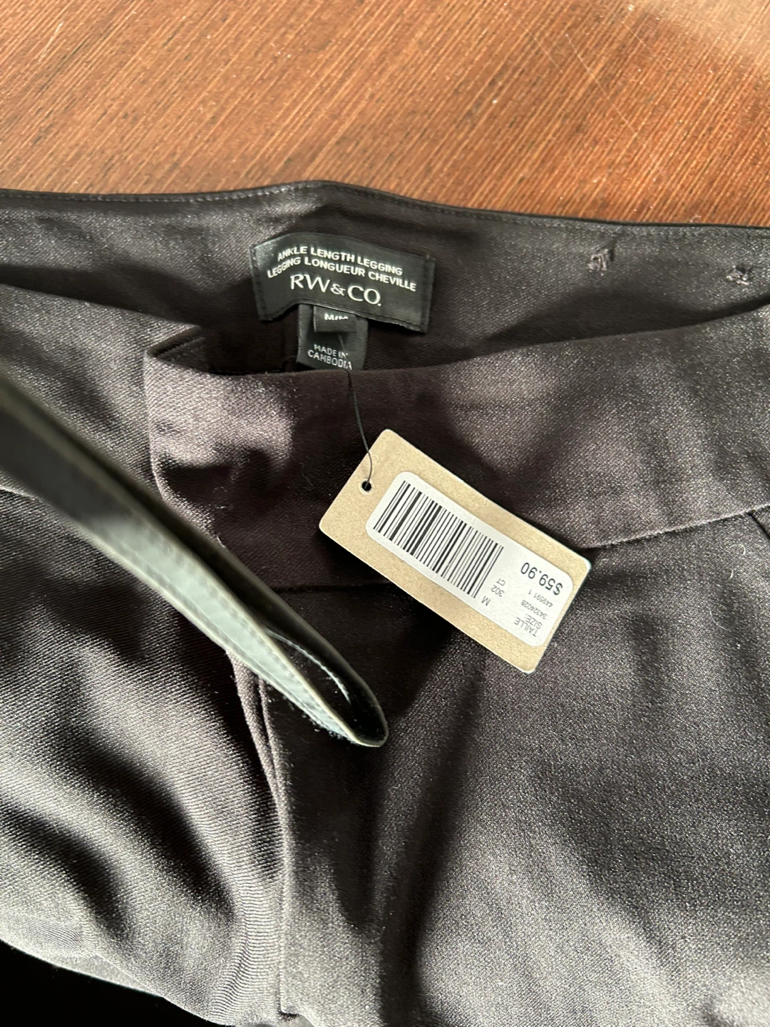 RW&CO. Pant  - Size M - Black - photo 4
