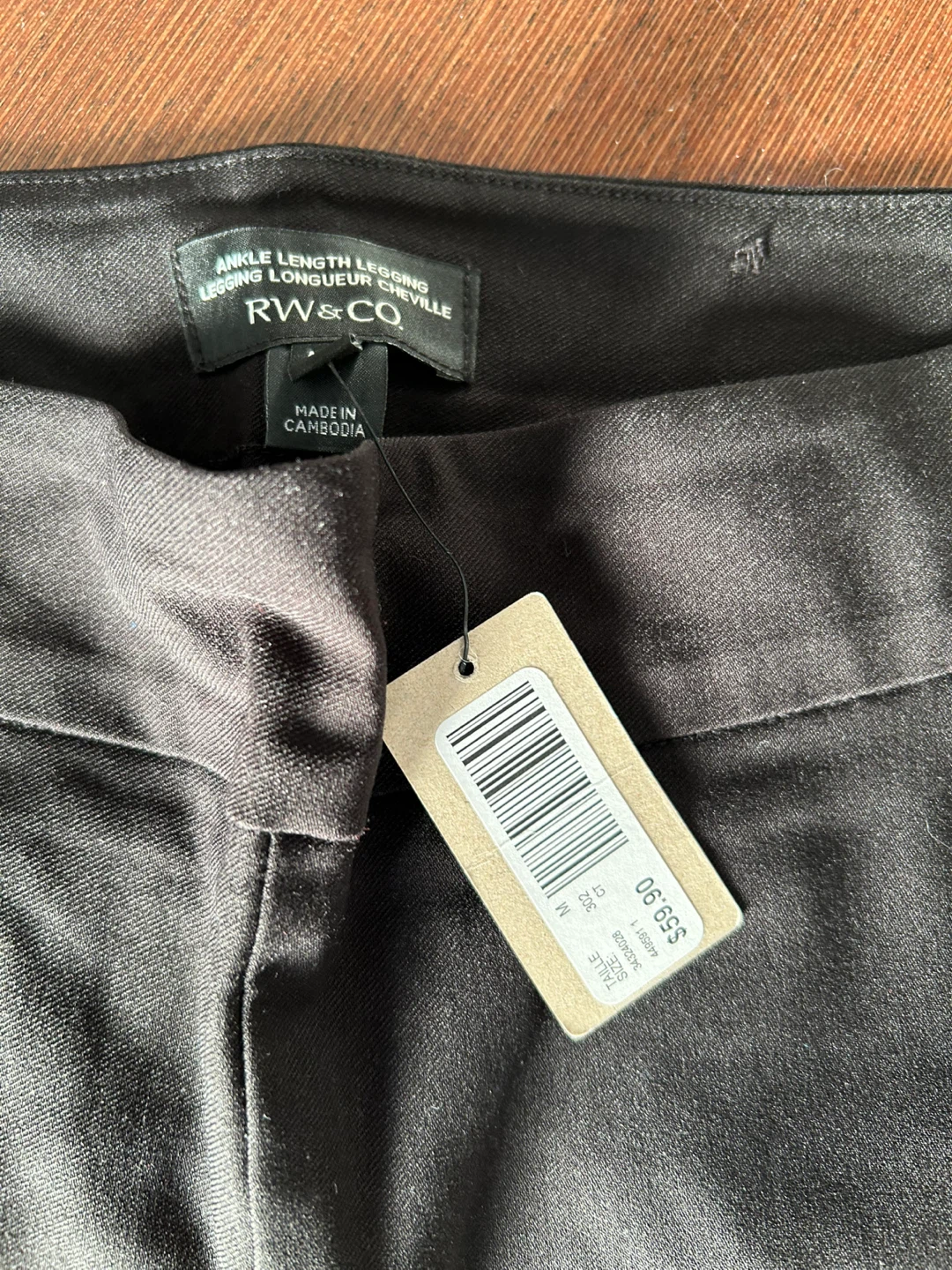 RW&CO. Pant  - Size M - Black - photo 5