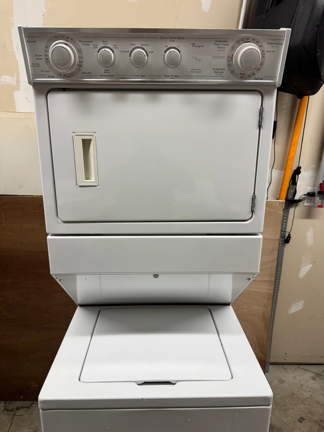 Whirlpool Thin Twin Stackable Washer and Dryer - photo 2