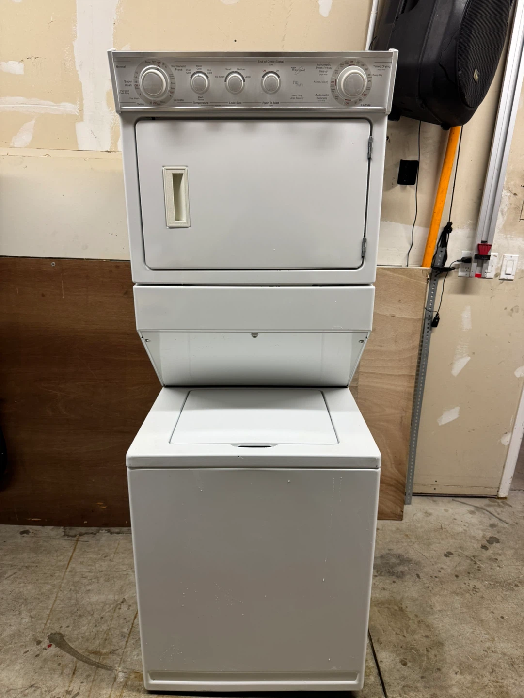 Whirlpool Thin Twin Stackable Washer and Dryer