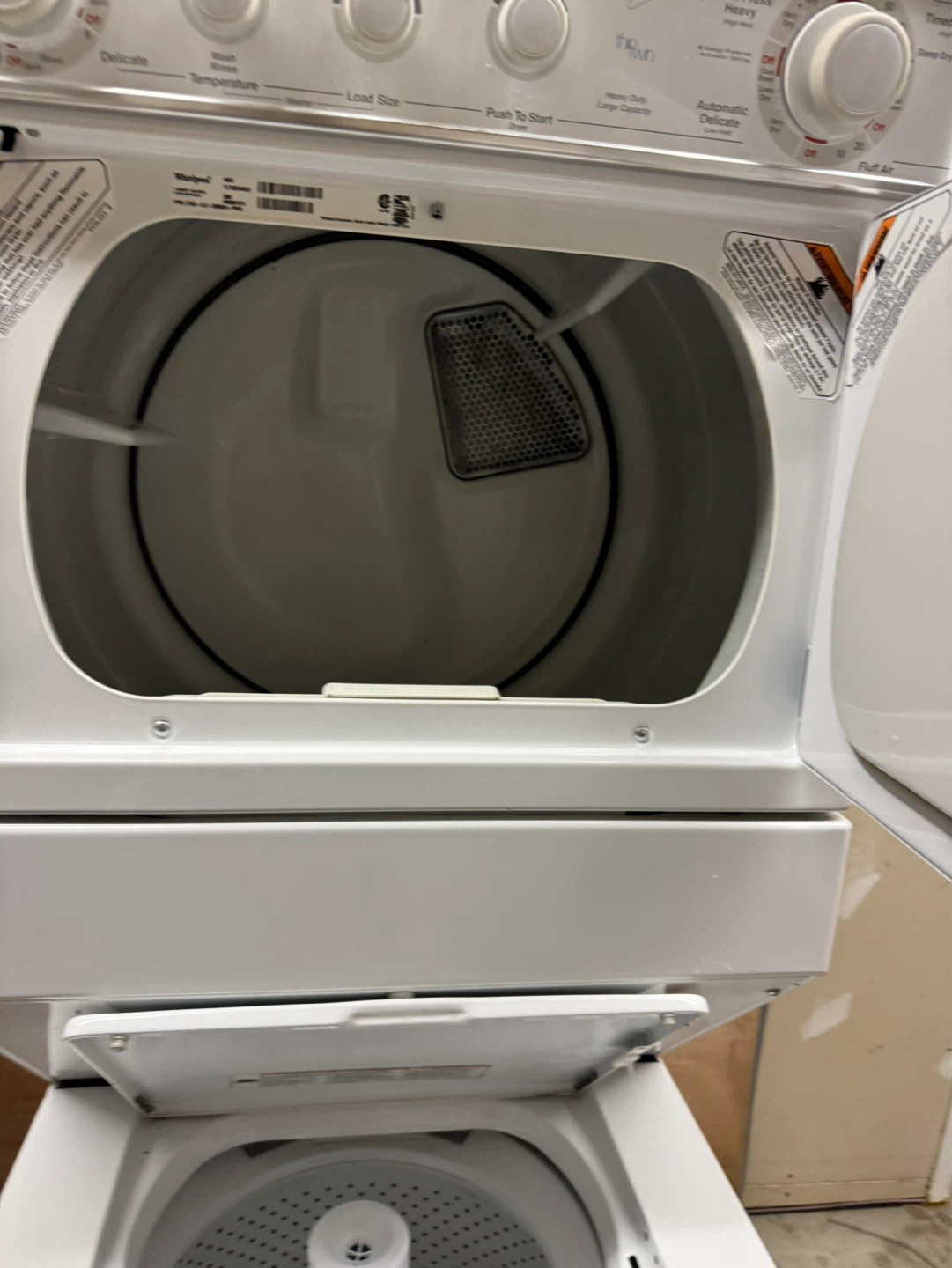 Whirlpool Thin Twin Stackable Washer and Dryer - photo 5