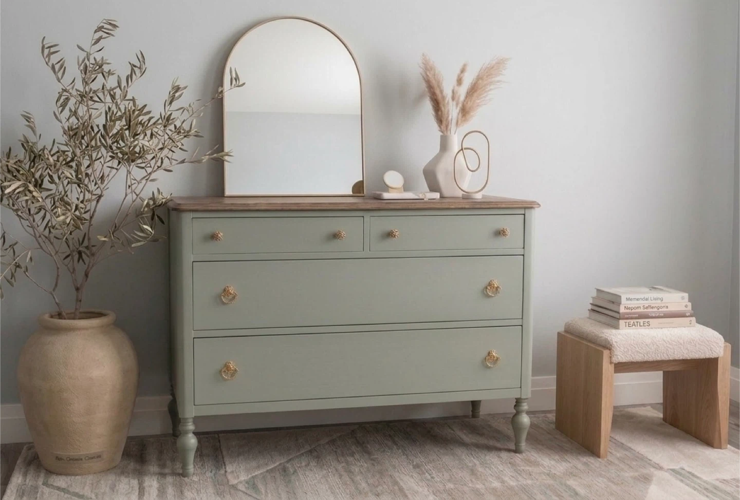 ✨Warm Wood Mid Century Dresser – Clean Lines & Timeless Style✨ - photo 5