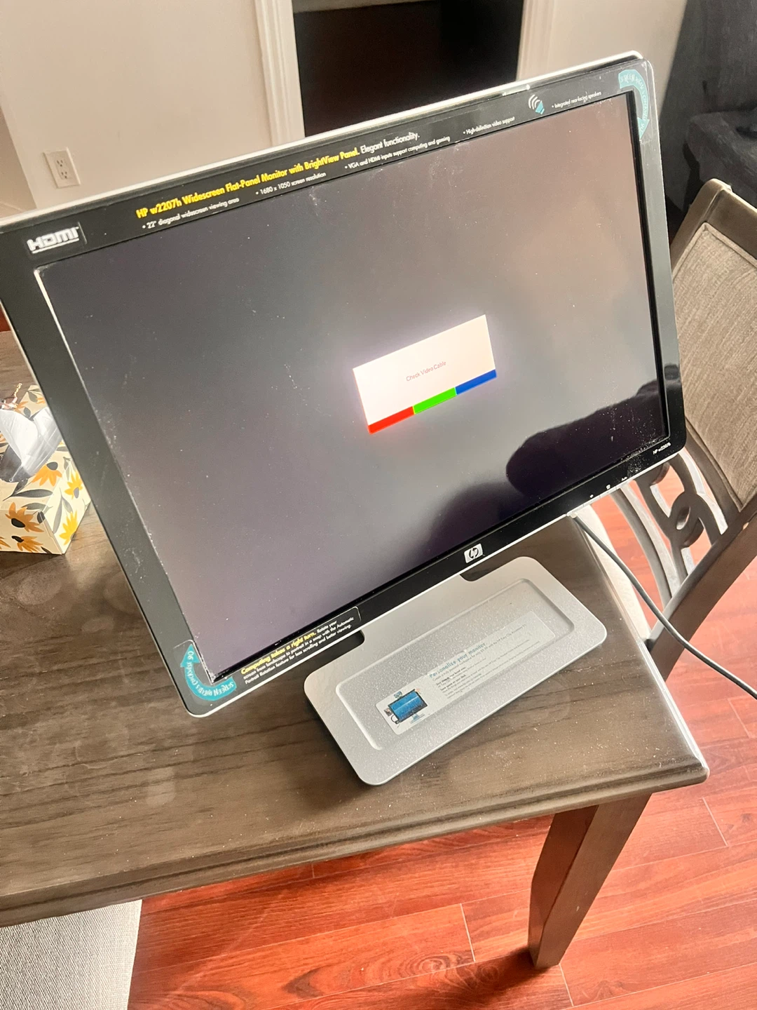 HP W2207h 22" Widescreen Flat-Panel Monitor